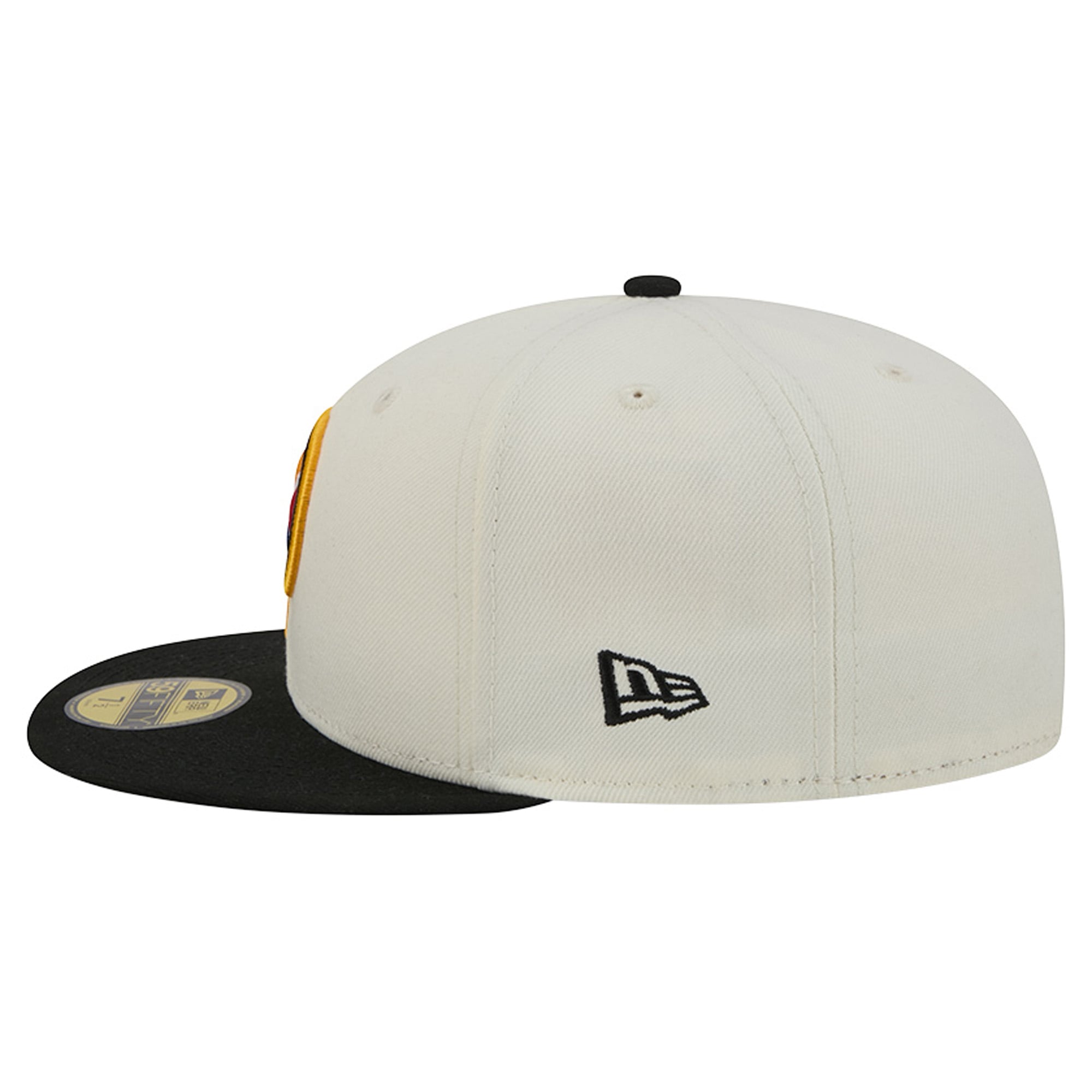 Casquette ajustée New Era Deceptor 59FIFTY crème/noir pour homme