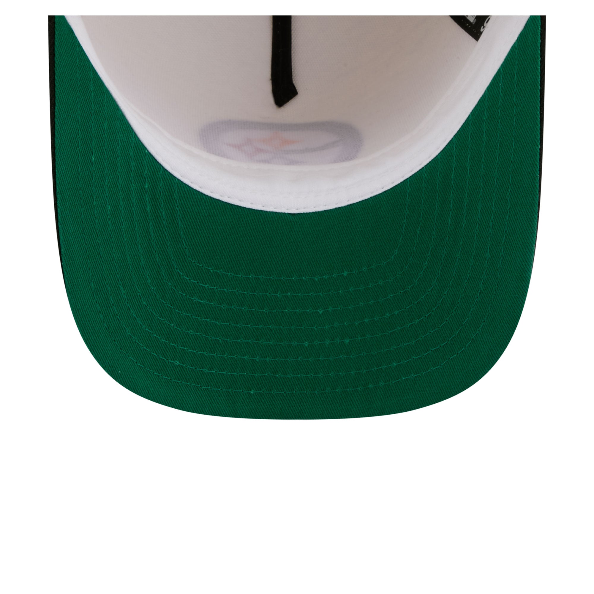 Casquette snapback New Era 9FIFTY crème/noire Pittsburgh Steelers pour homme, logo arrière en forme de A.