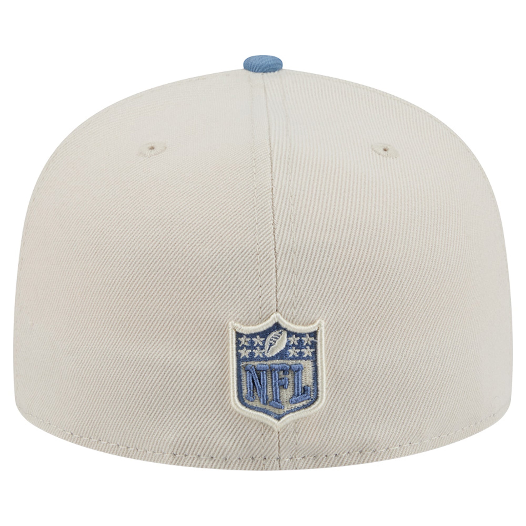 Casquette ajustée New Era 59FIFTY crème/bleu Pittsburgh Steelers pour homme