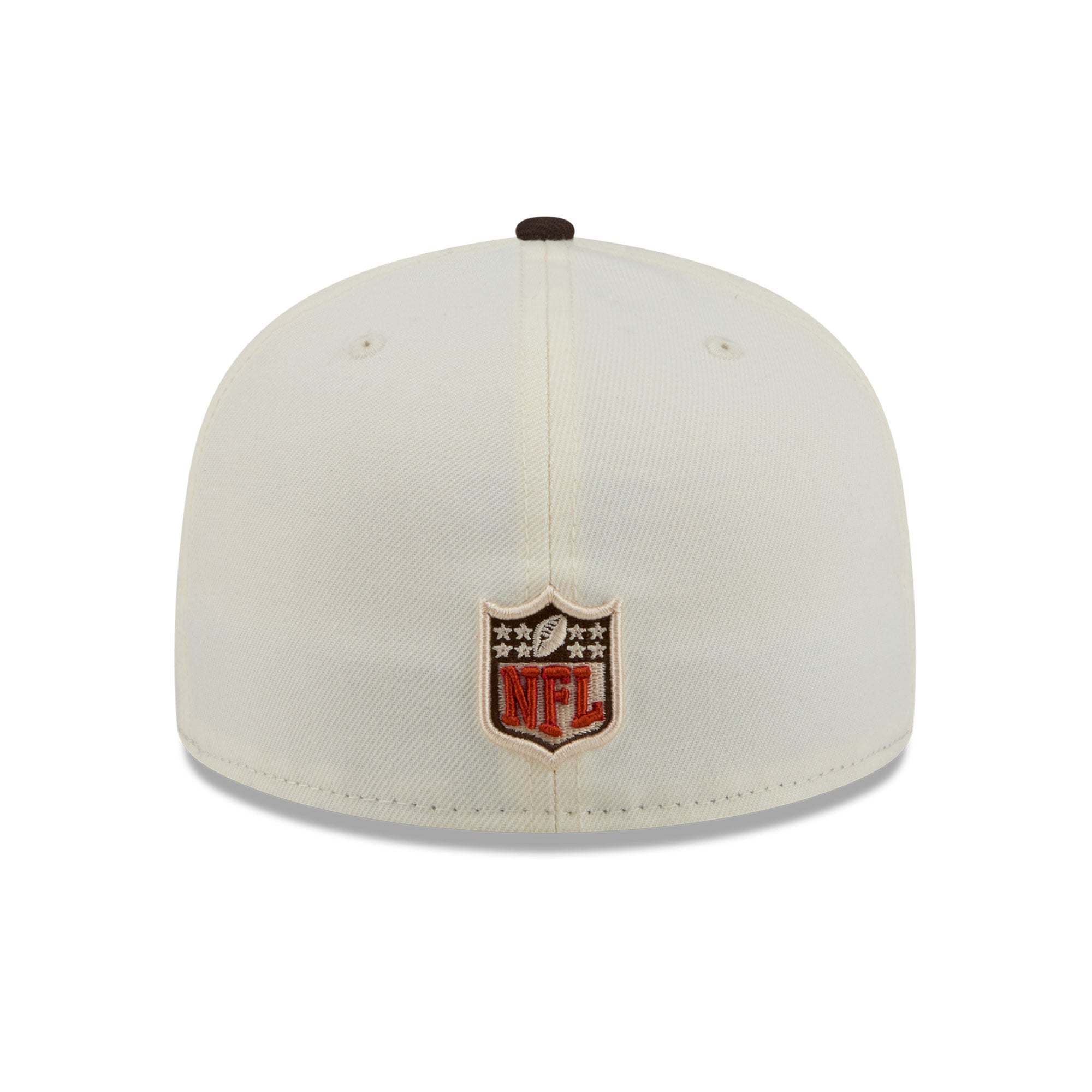 Casquette ajustée New Era 59FIFTY Pittsburgh Steelers crème/marron pour homme