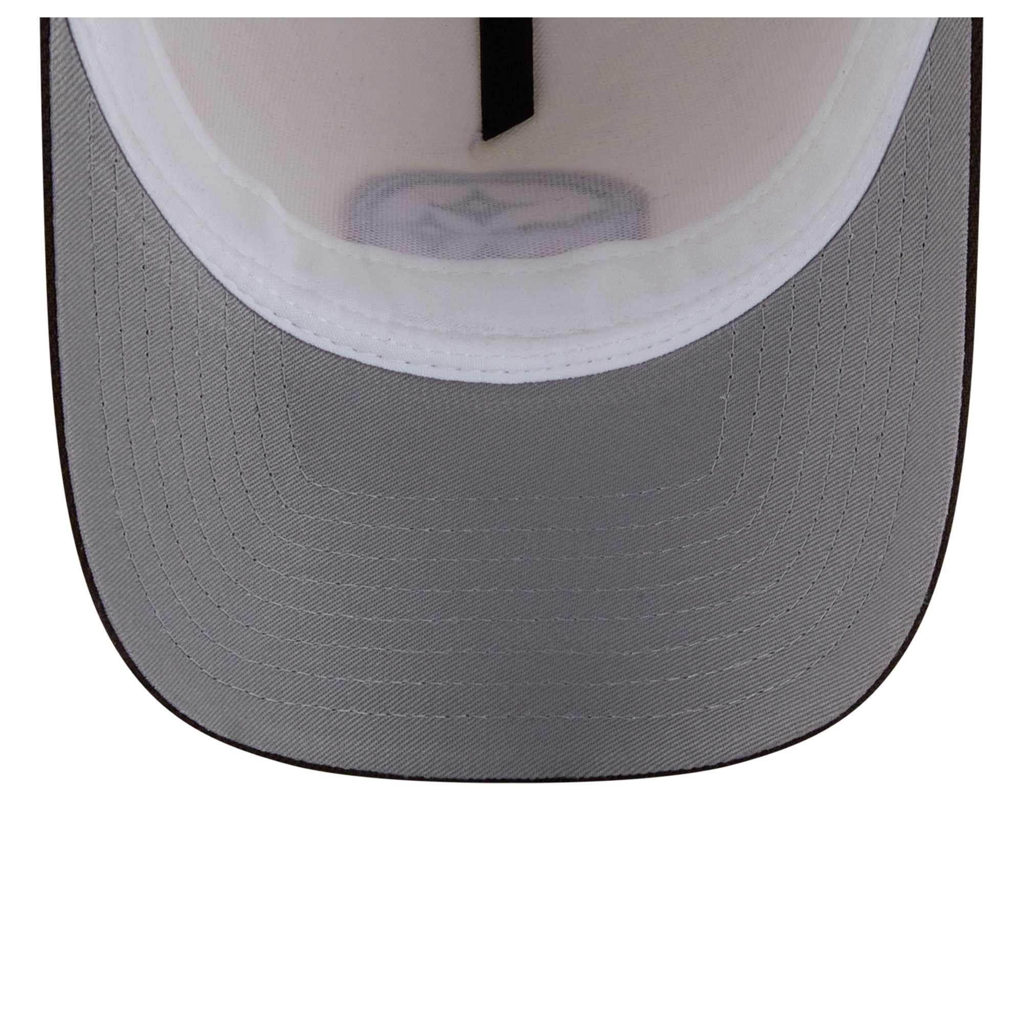 Men's New Era Cream/Brown Pittsburgh Steelers Pumpkin Spice A-Frame 9FORTY Adjustable Hat