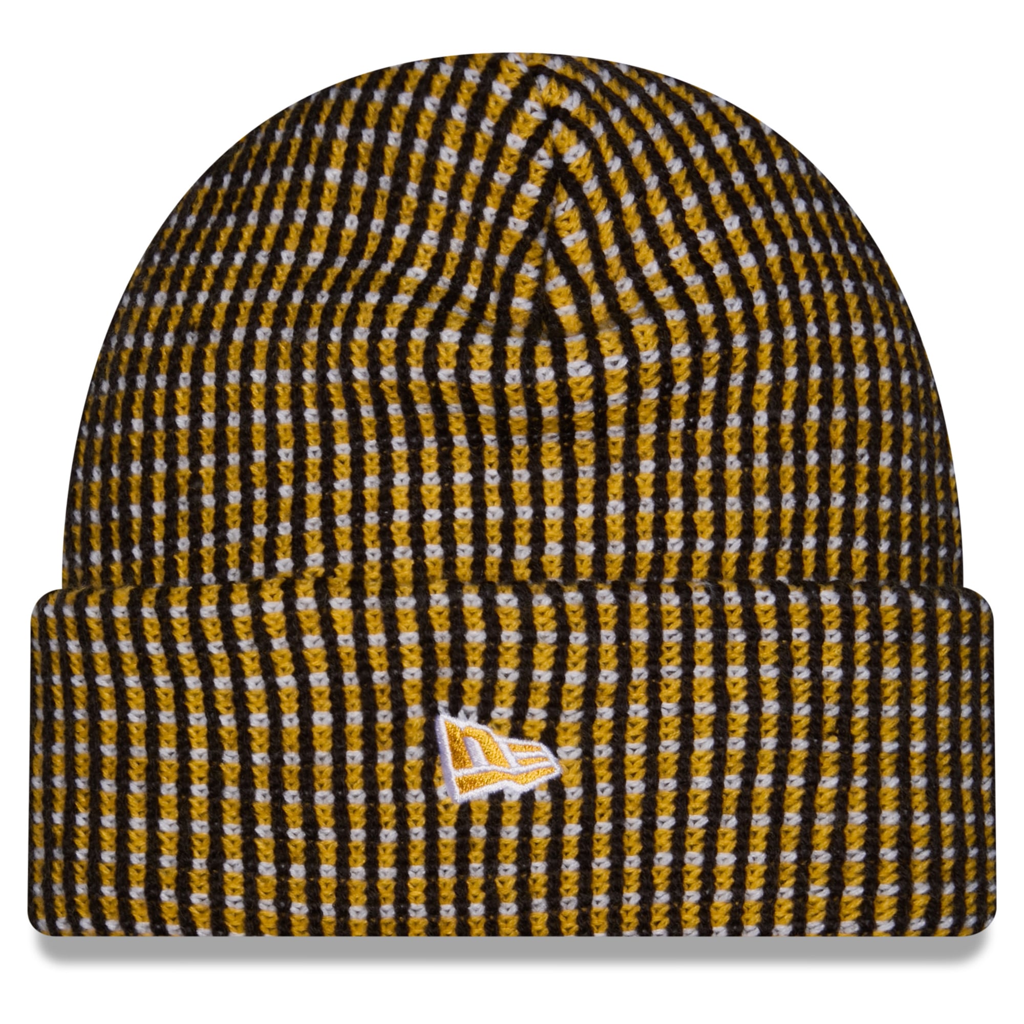 Bonnet à revers New Era Gold Pittsburgh Steelers 2026 Sideline pour homme