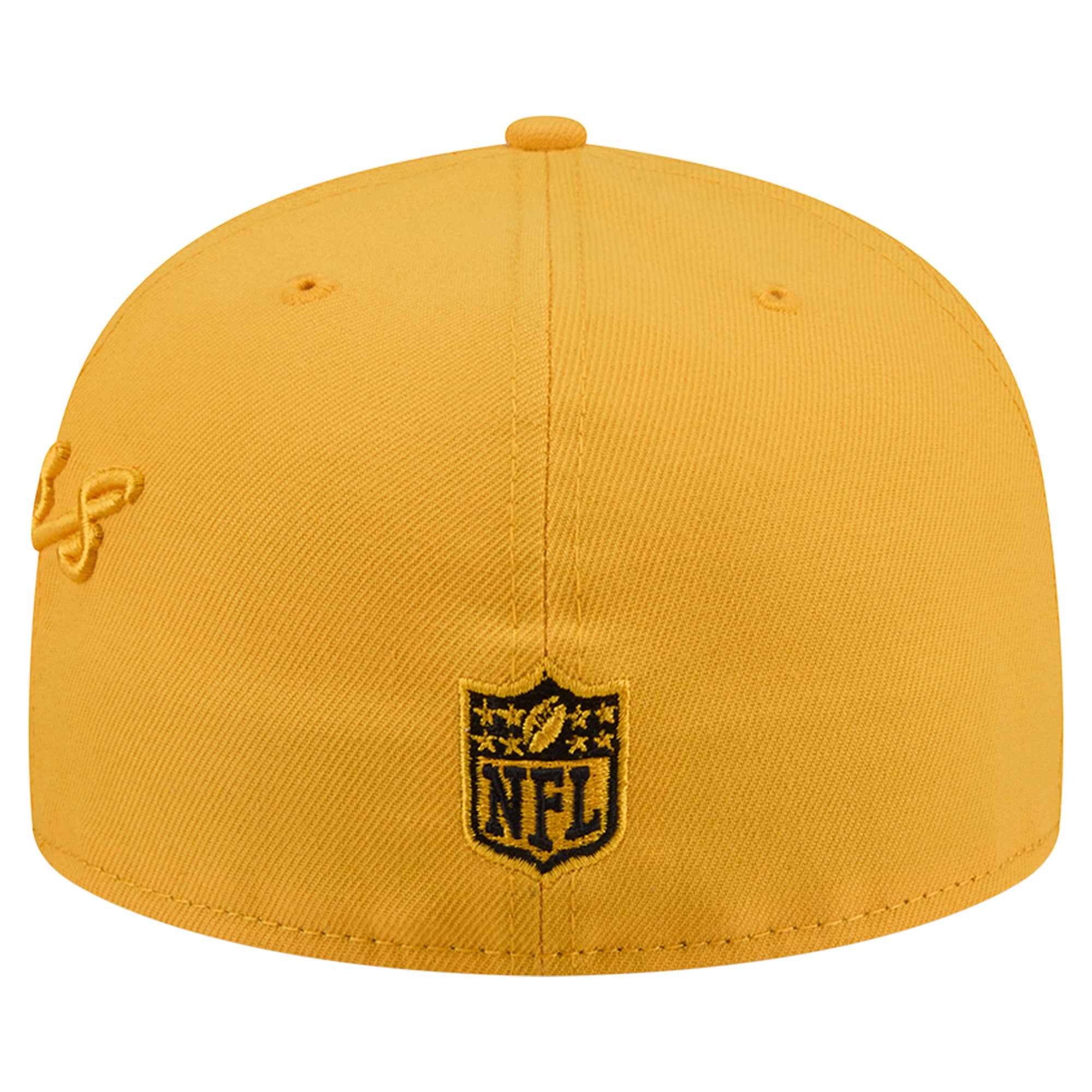 Casquette ajustée New Era 59FIFTY Pittsburgh Steelers dorée pour homme