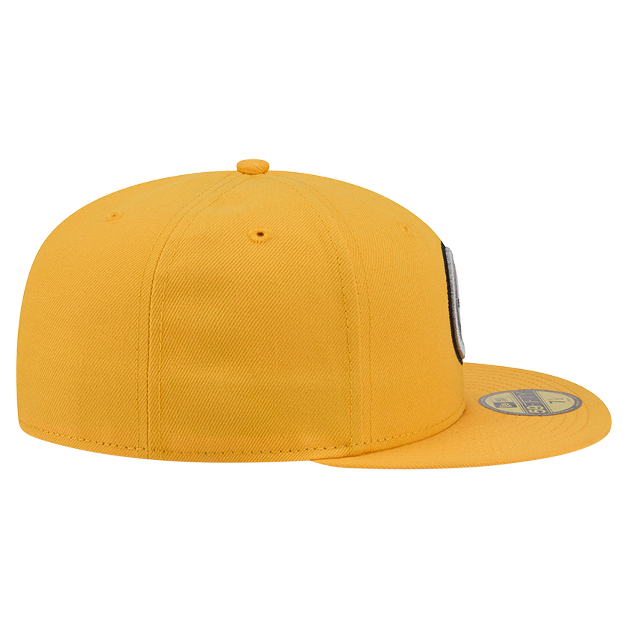 Casquette ajustée New Era 59FIFTY Pittsburgh Steelers dorée pour homme