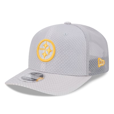 Pittsburgh Steelers New Era Jock 9SEVENTY Adjustable Hat - Gray