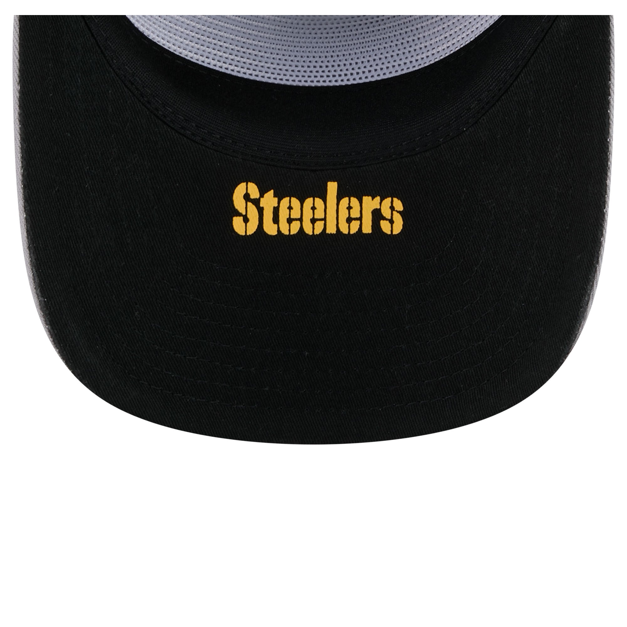 Casquette ajustable New Era grise Pittsburgh Steelers Patch 19TWENTY pour homme