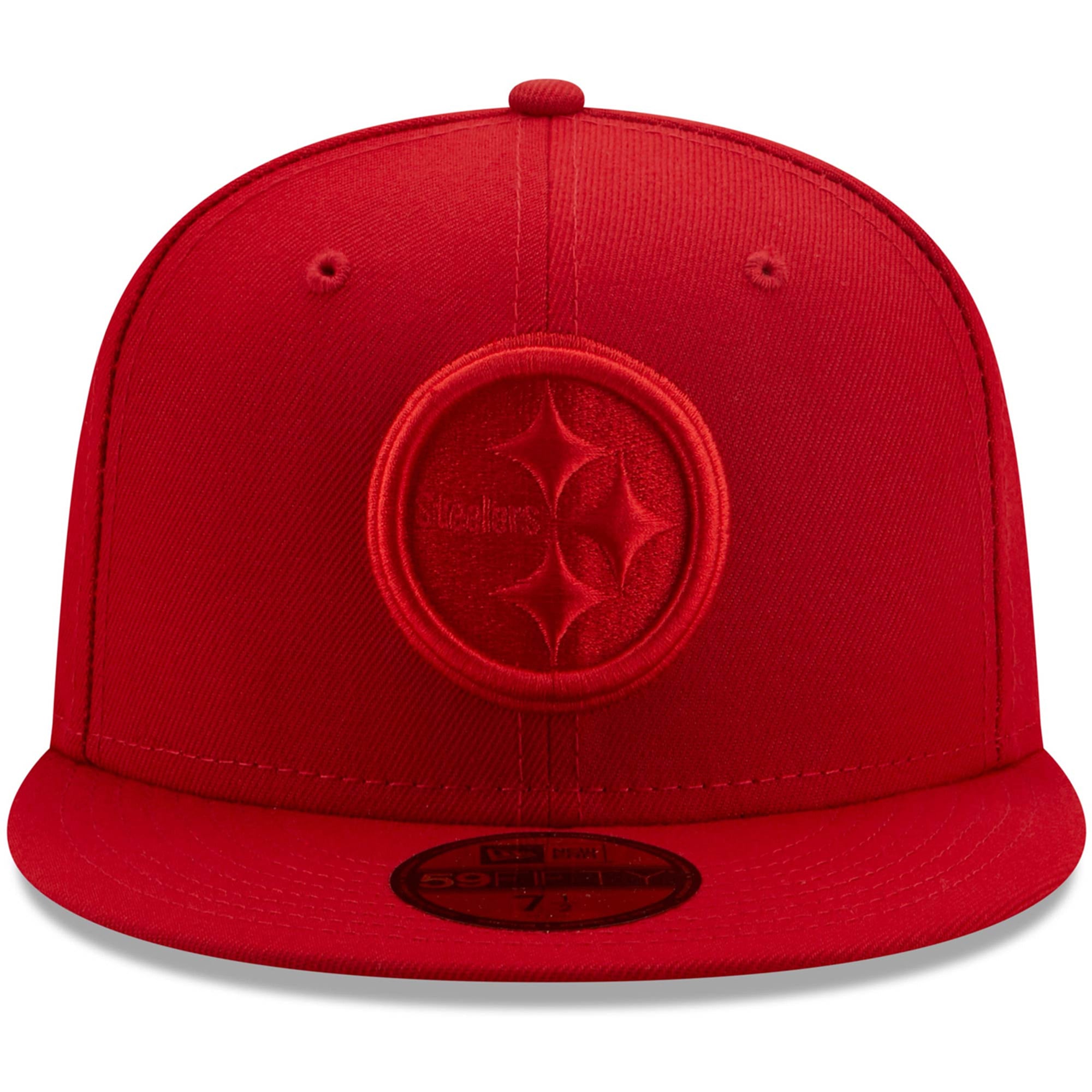 New Era Scarlet Pittsburgh Steelers Colour Pack 59FIFTY pour homme - Casquette ajustée