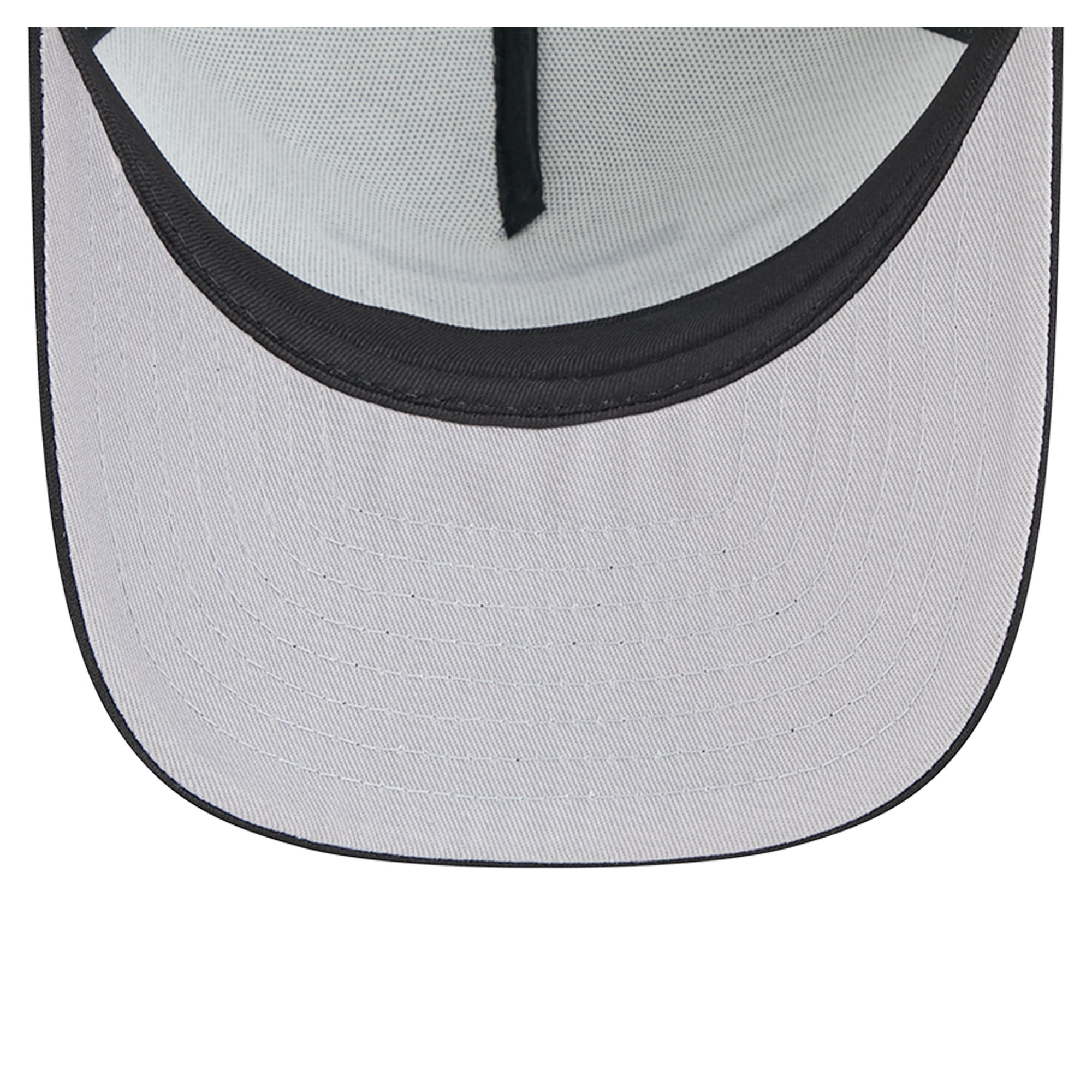 Casquette trucker New Era 9FIFTY Snapback blanche et noire Pittsburgh Steelers pour homme