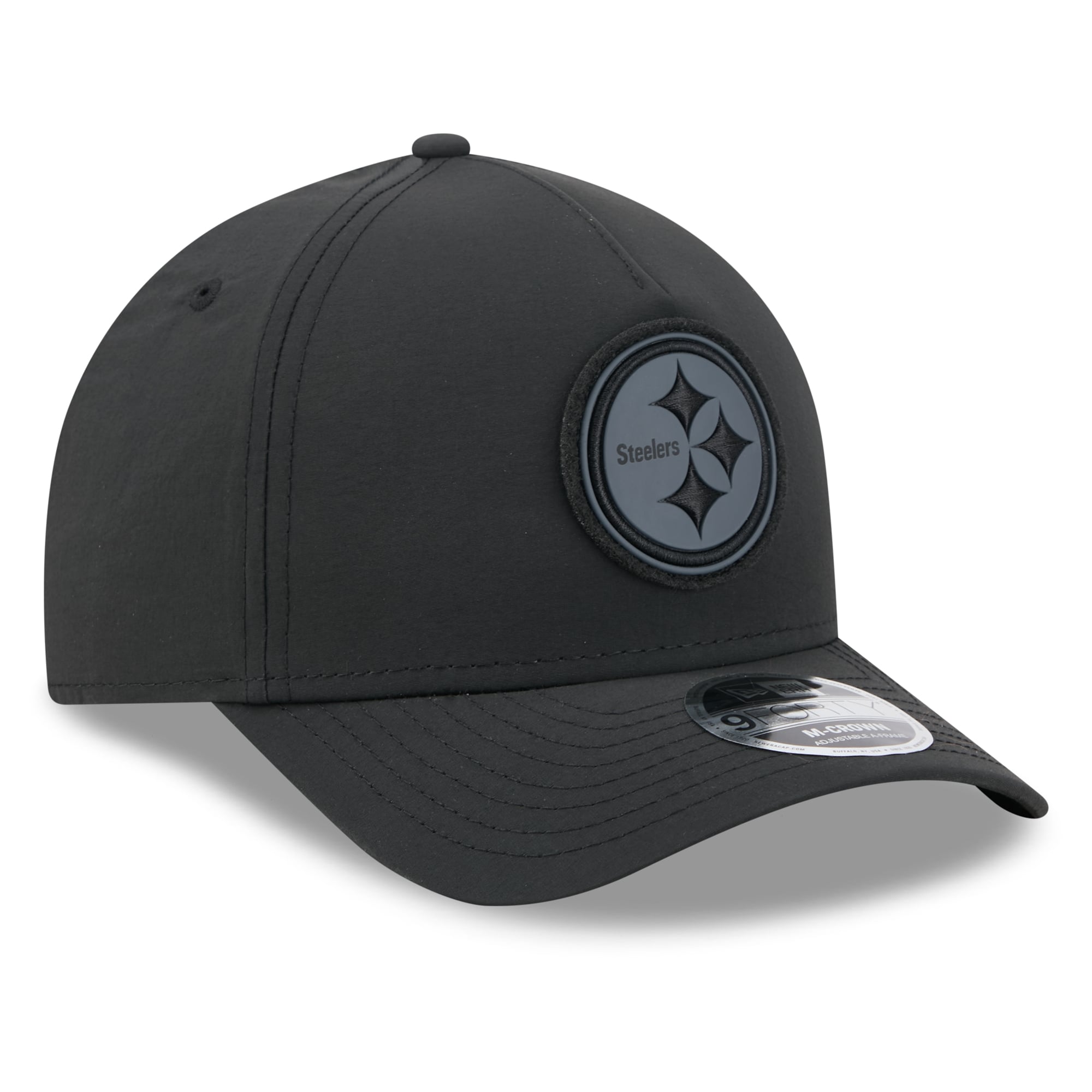 Casquette ajustable New Era x Alpha Industries noire Pittsburgh Steelers 9FORTY pour homme