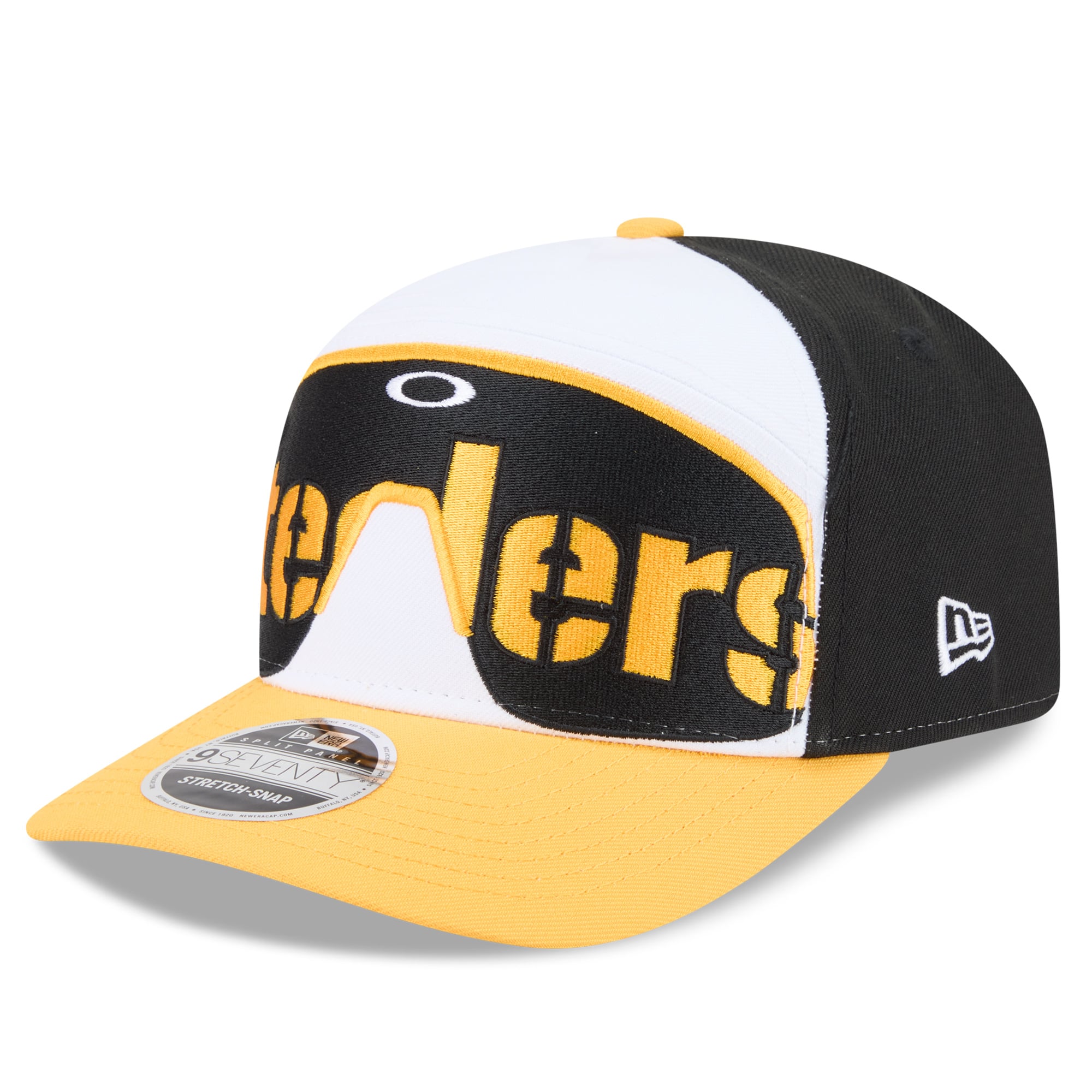 Men's New Era x Oakley Black Pittsburgh Steelers 9SEVENTY Adjustable Hat