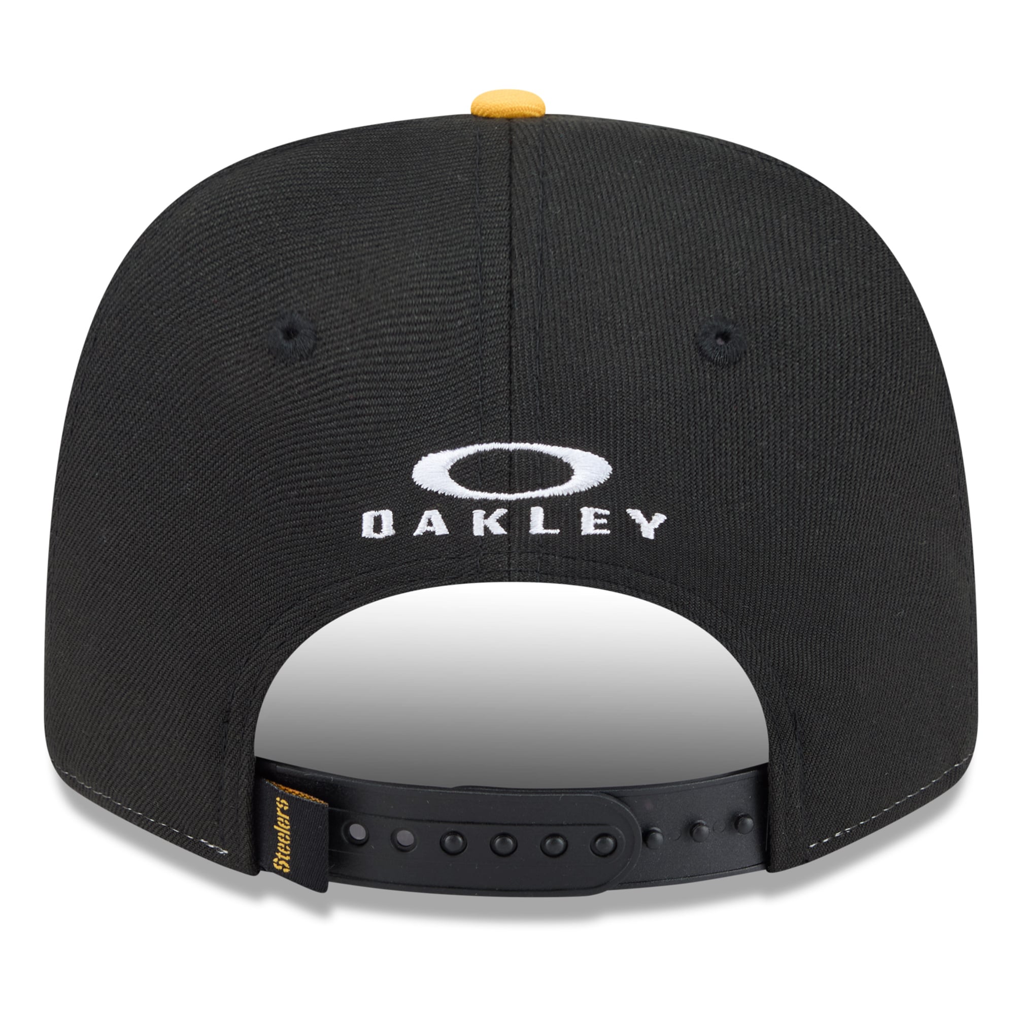 Men's New Era x Oakley Black Pittsburgh Steelers 9SEVENTY Adjustable Hat