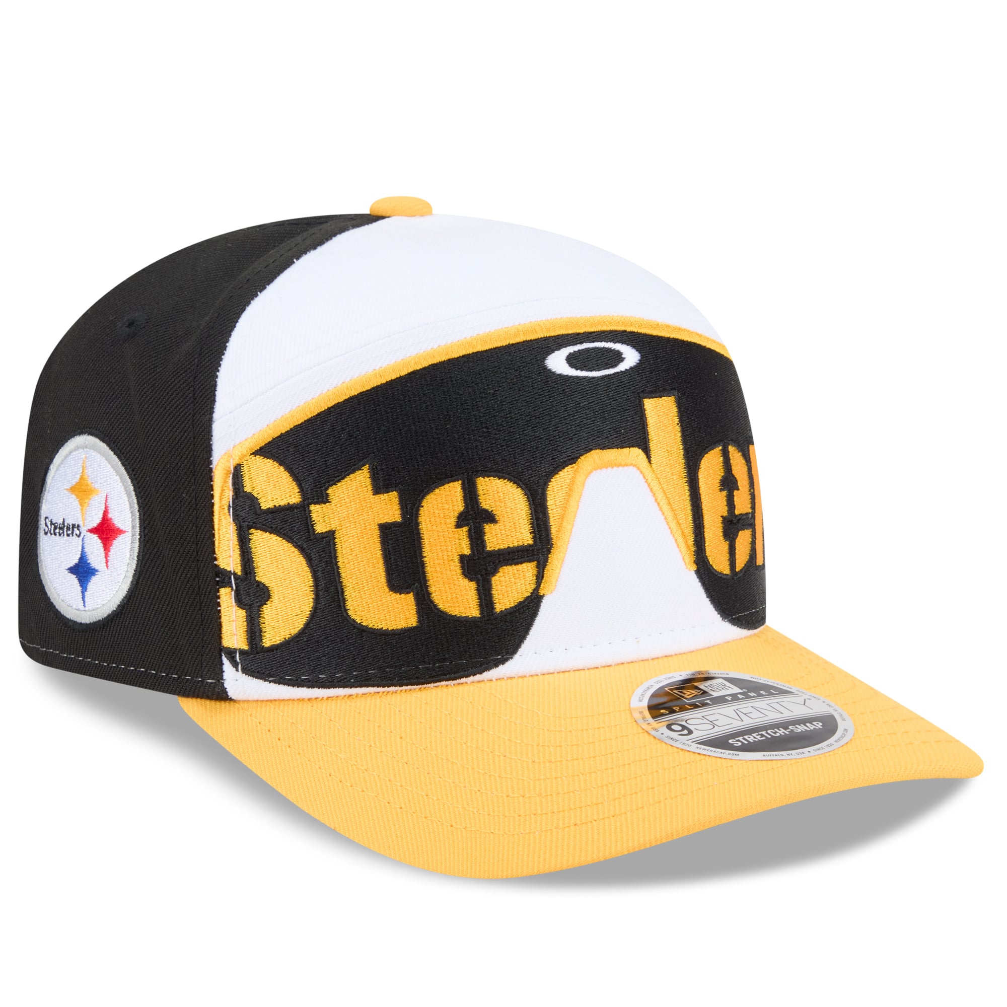 Men's New Era x Oakley  Black Pittsburgh Steelers 9SEVENTY Adjustable Hat