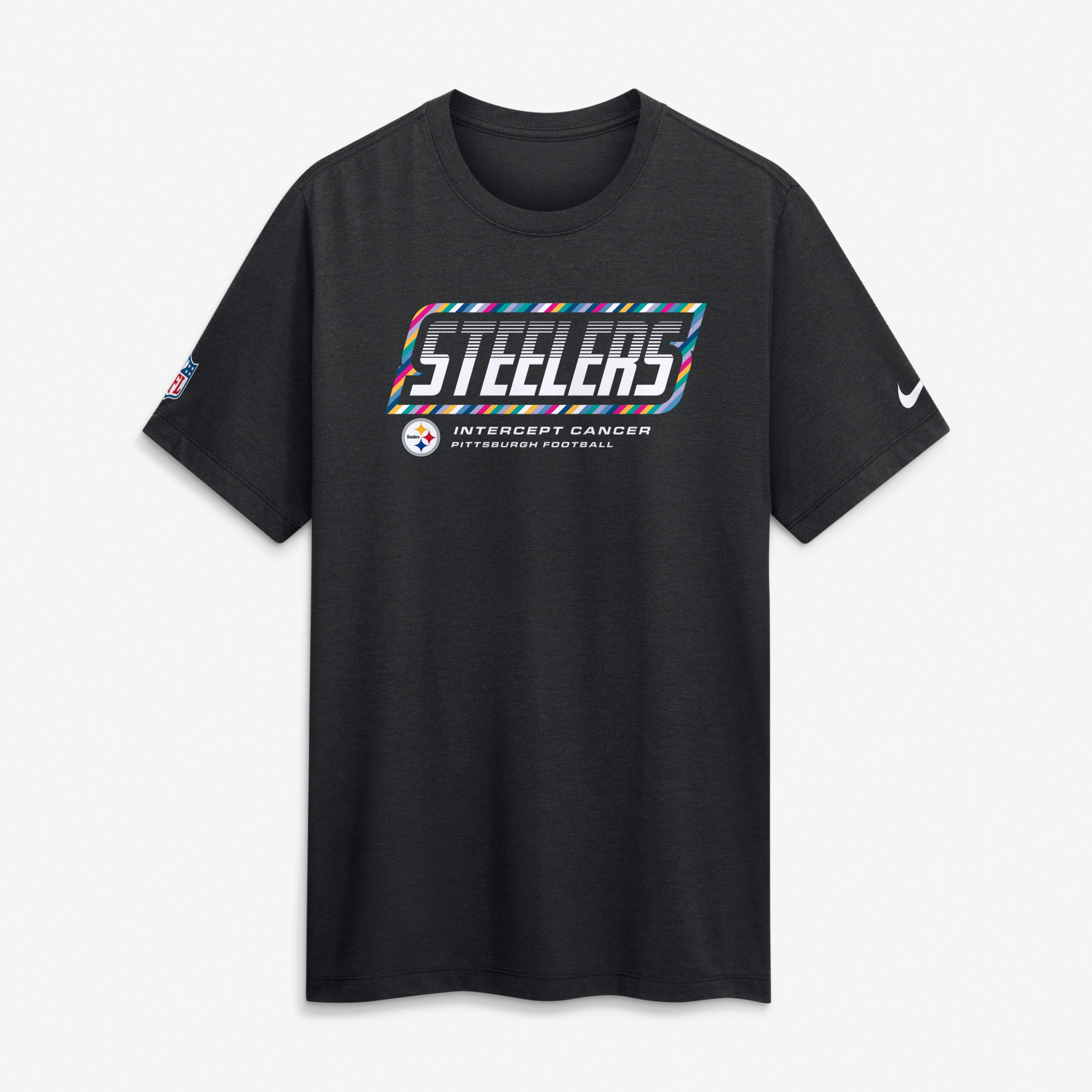 Men's Nike Pittsburgh Steelers 2026 NFL Crucial Catch Tri-Blend Dri-FIT T-Shirt