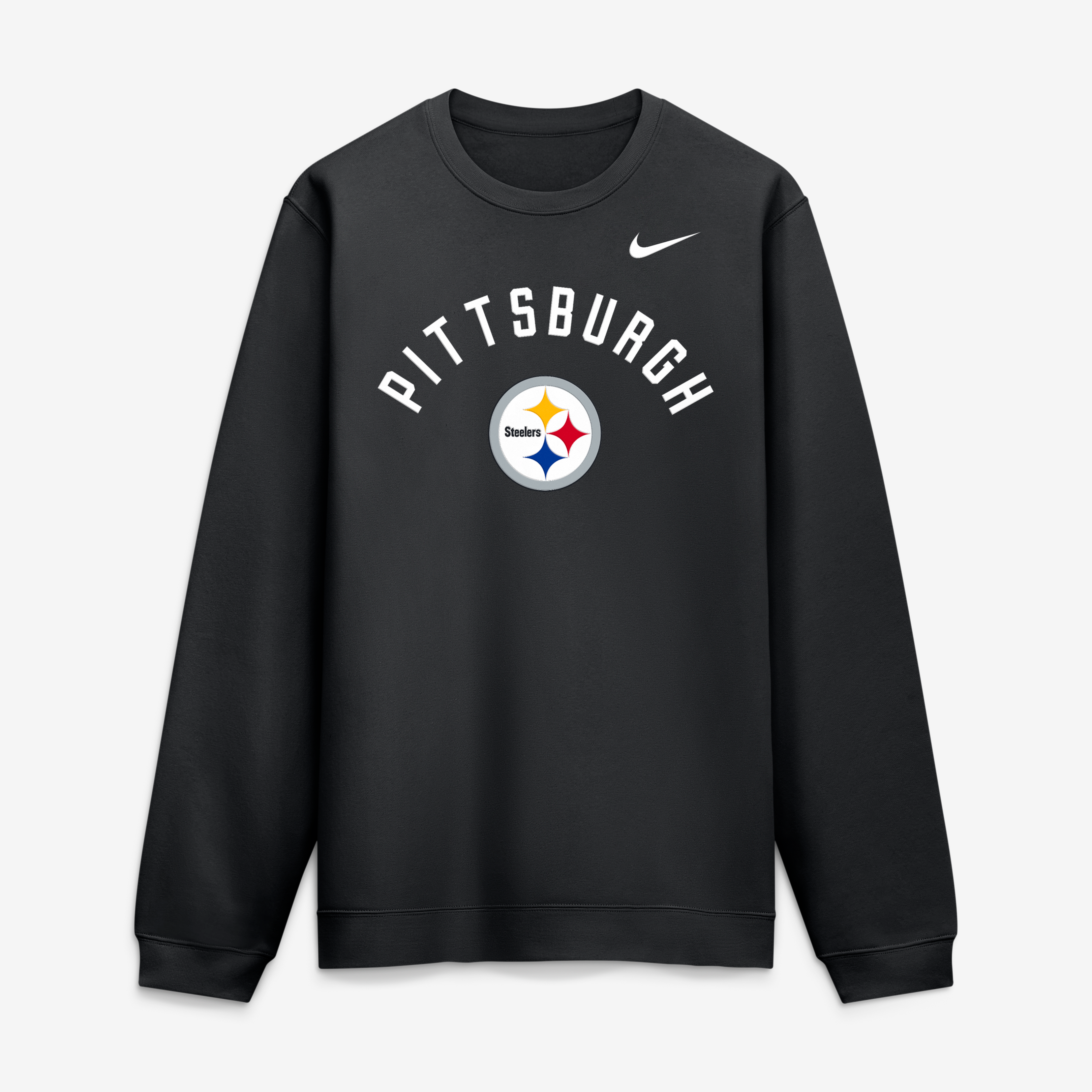 Men's Nike Black Pittsburgh Steelers Primetime Club Sweatshirt