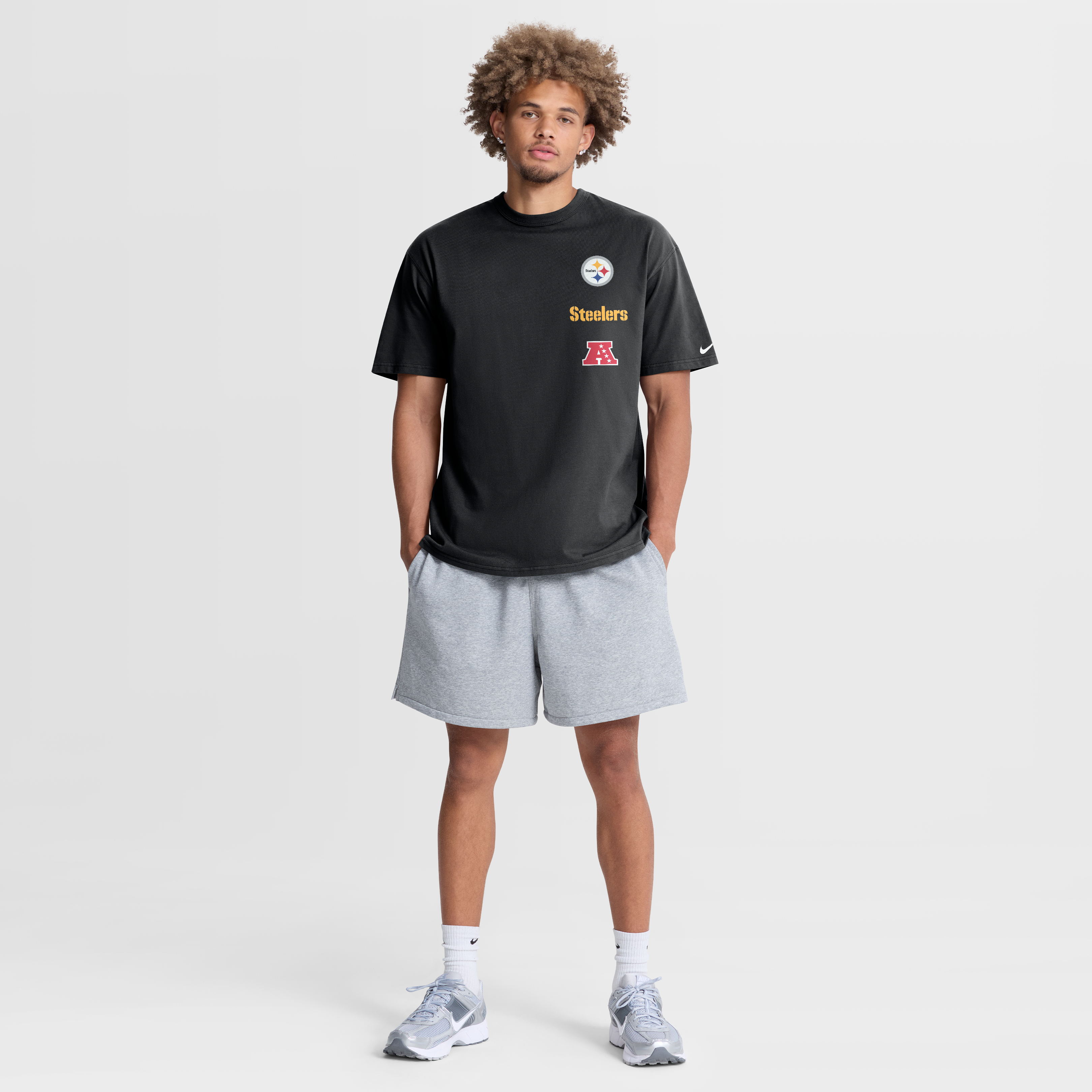Men's Nike Black Pittsburgh Steelers Primetime Max90 T-Shirt