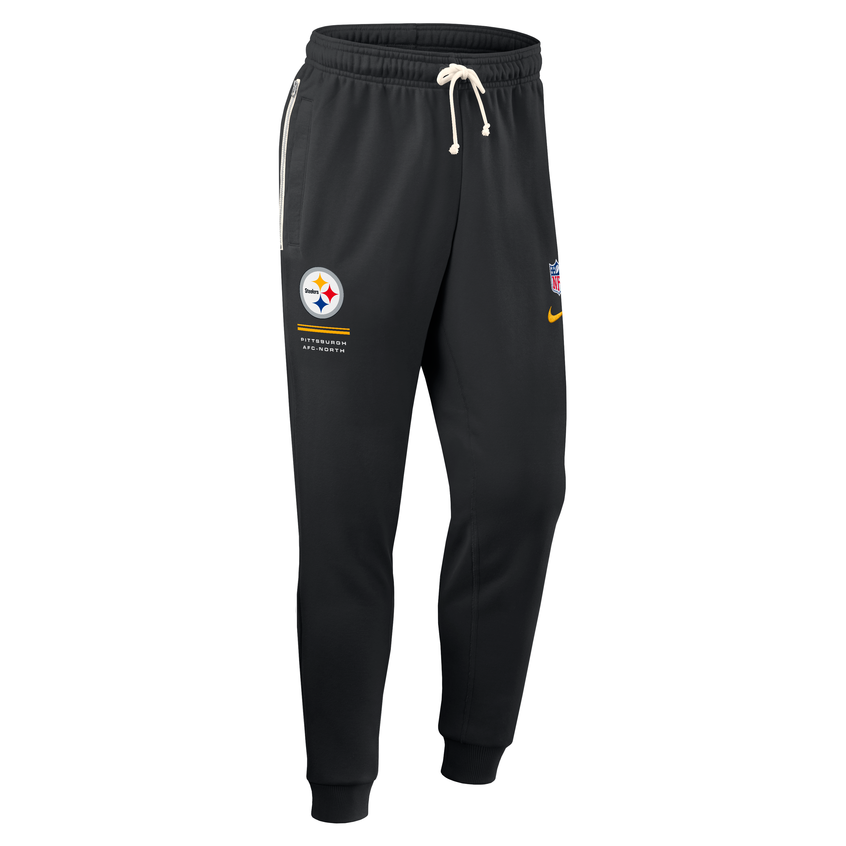 Pantalon Nike Steelers Pittsburgh Sideline Standard Issue Touchback Kick Dri-FIT Taper noir pour homme