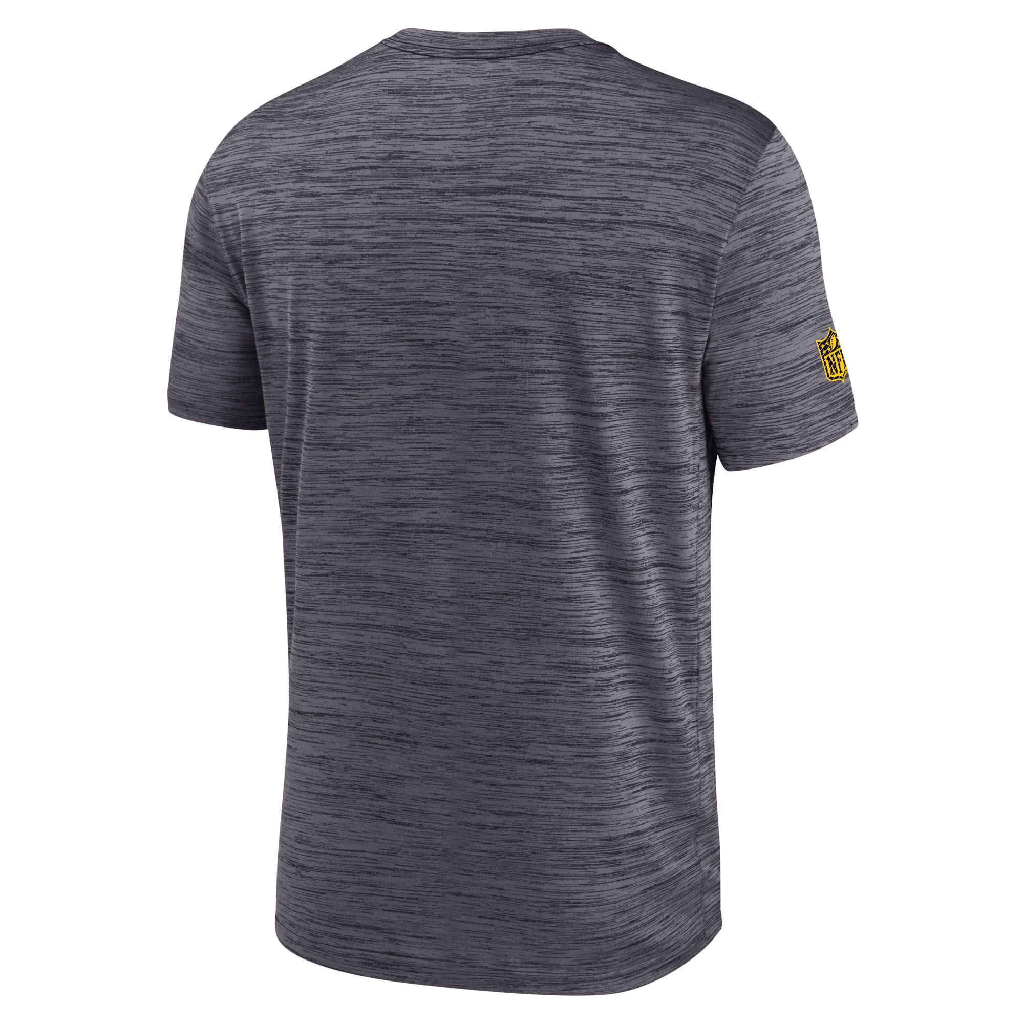 T-shirt Nike noir pour homme, motif Sideline Velocity Dri-FIT des Pittsburgh Steelers