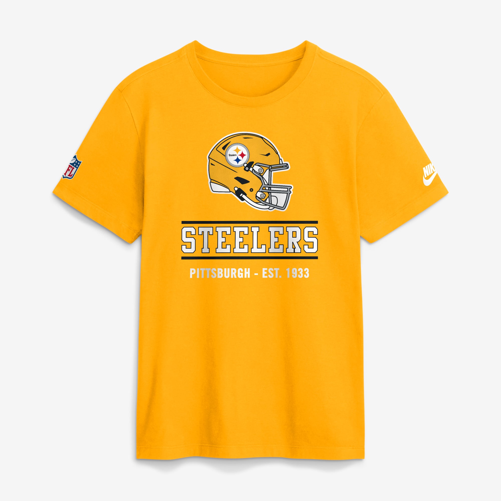 T-shirt Nike Gold Pittsburgh Steelers Sideline Alternate Final Sprint Dri-FIT pour homme