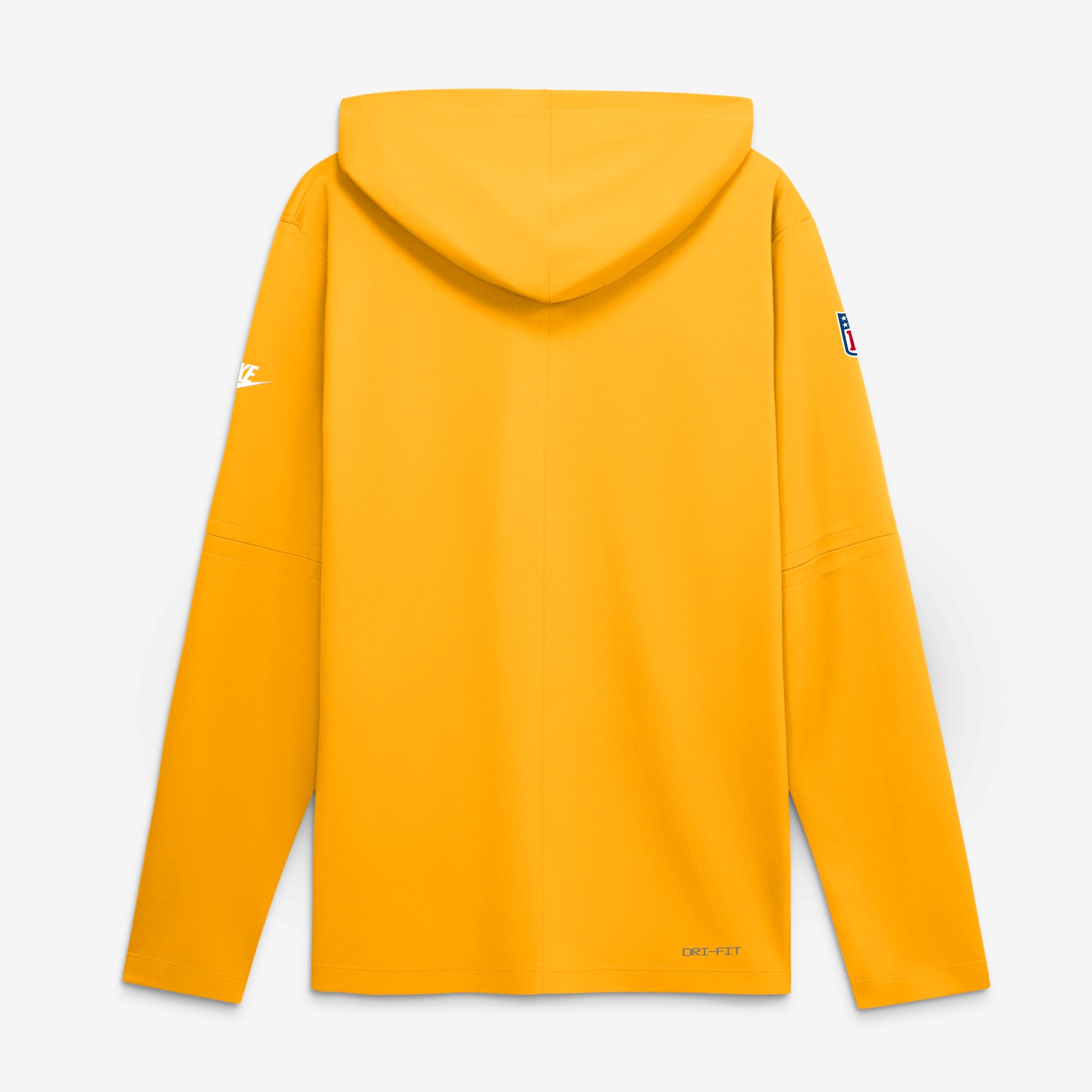 Men's Nike Gold Pittsburgh Steelers Sideline Alternate Lightweight Long Sleeve Hooded Dri-FIT T-Shirt