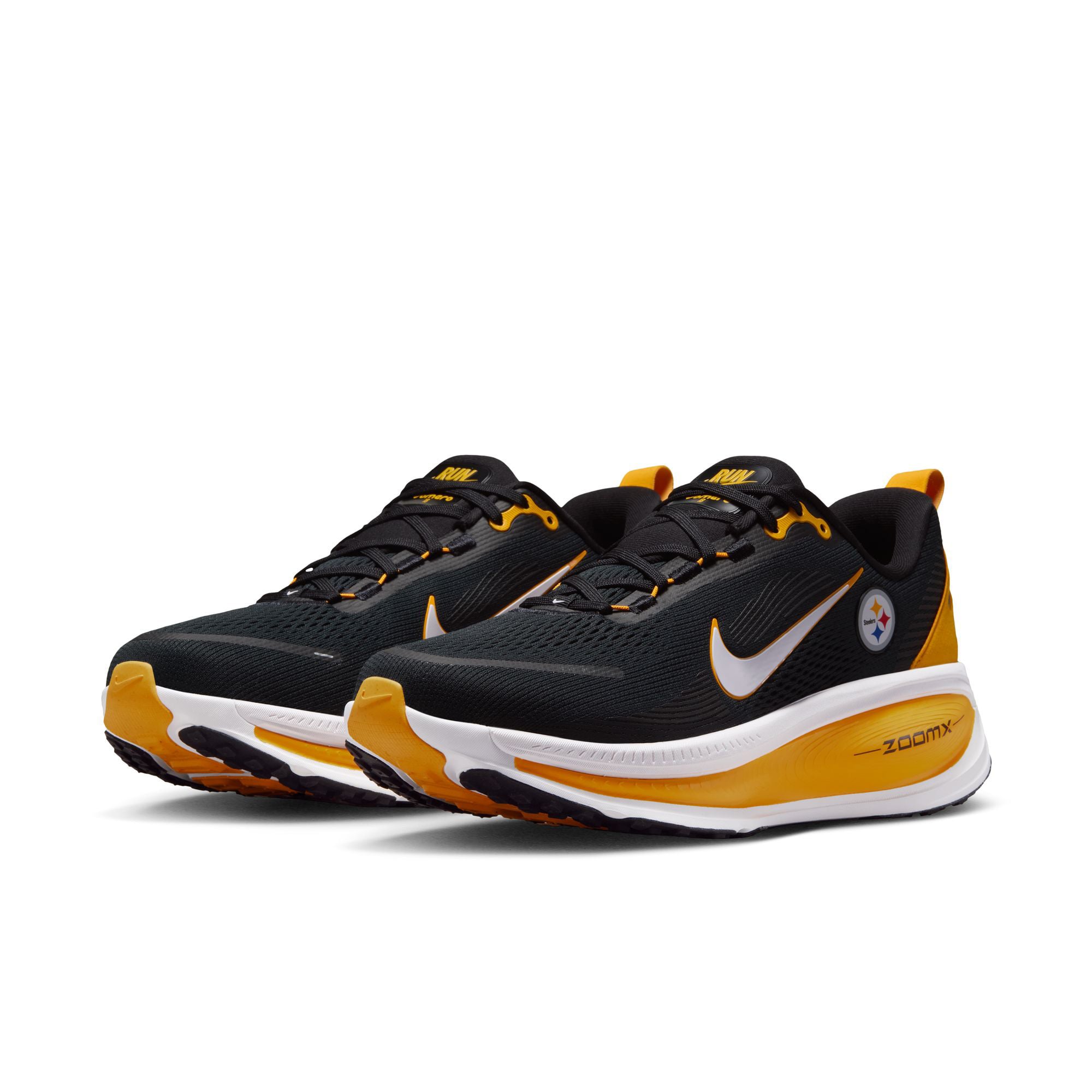 Men's Nike Pittsburgh Steelers Vomero 18 Running Shoes