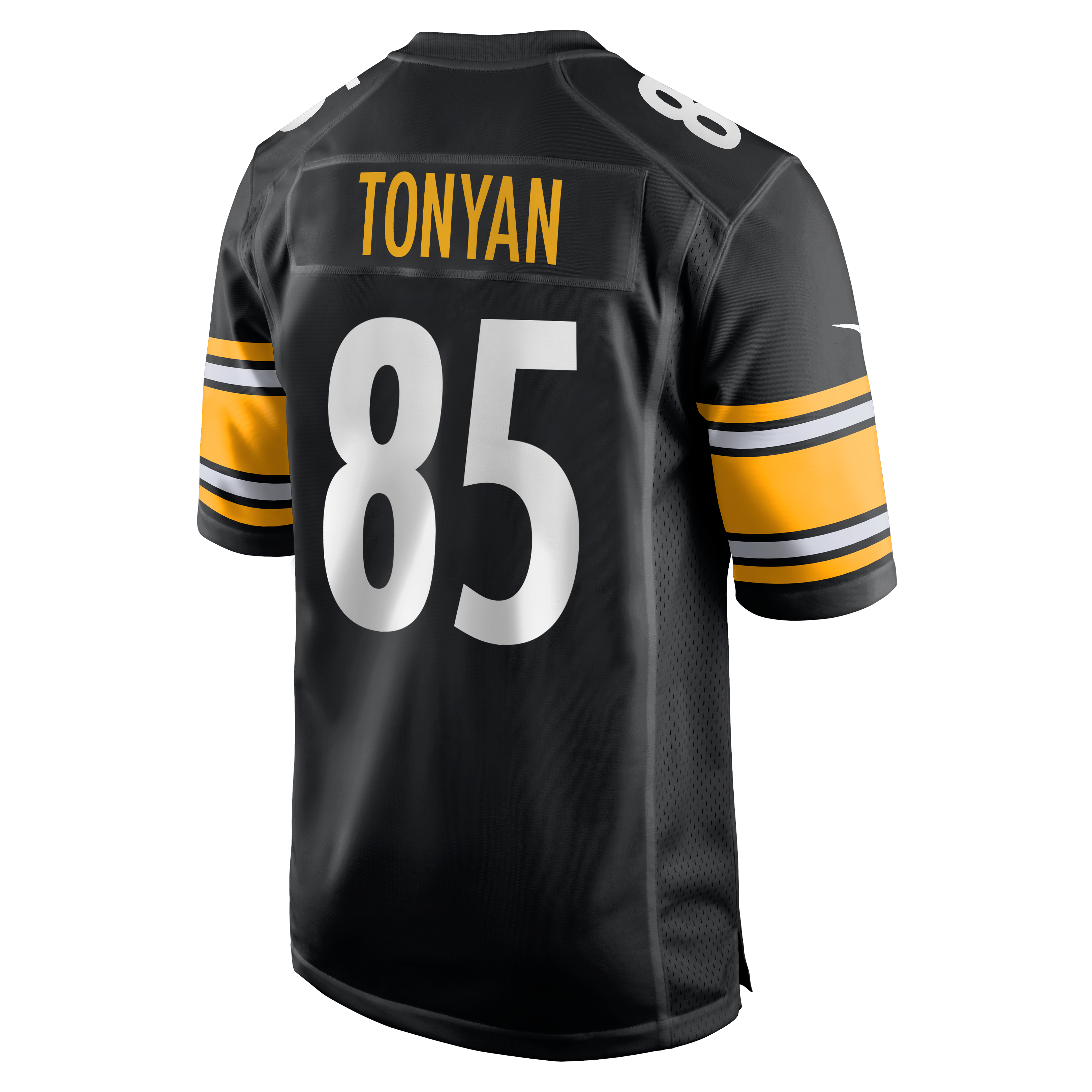 Maillot de match Nike Robert Tonyan noir des Steelers Pittsburgh pour homme