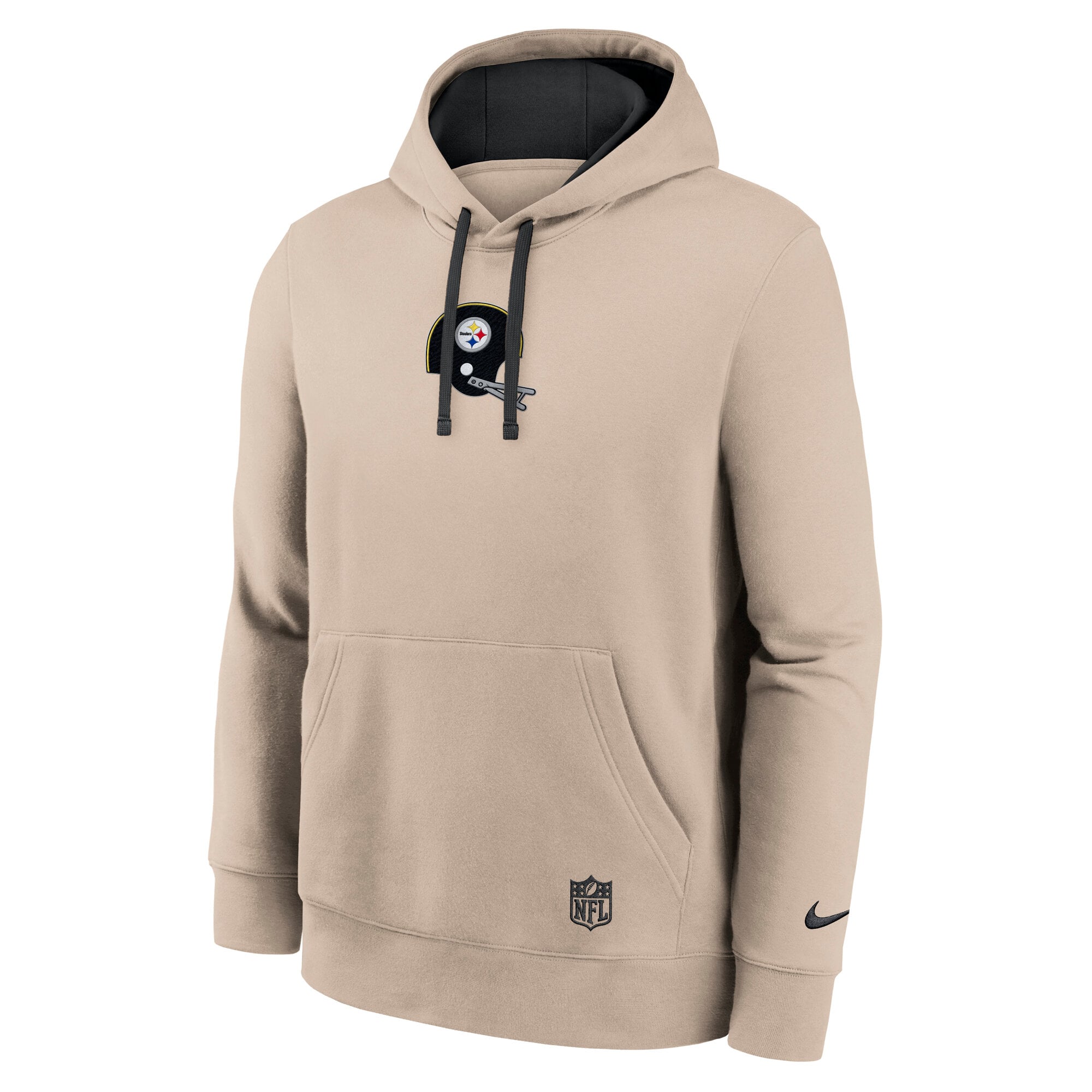 Sweat à capuche Nike Sand Pittsburgh Steelers Rewind Club pour homme