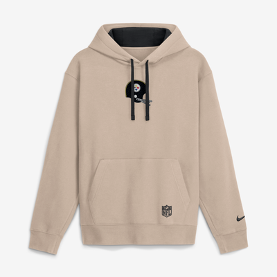 Pittsburgh Steelers Nike Rewind Club Hoodie - Sand
