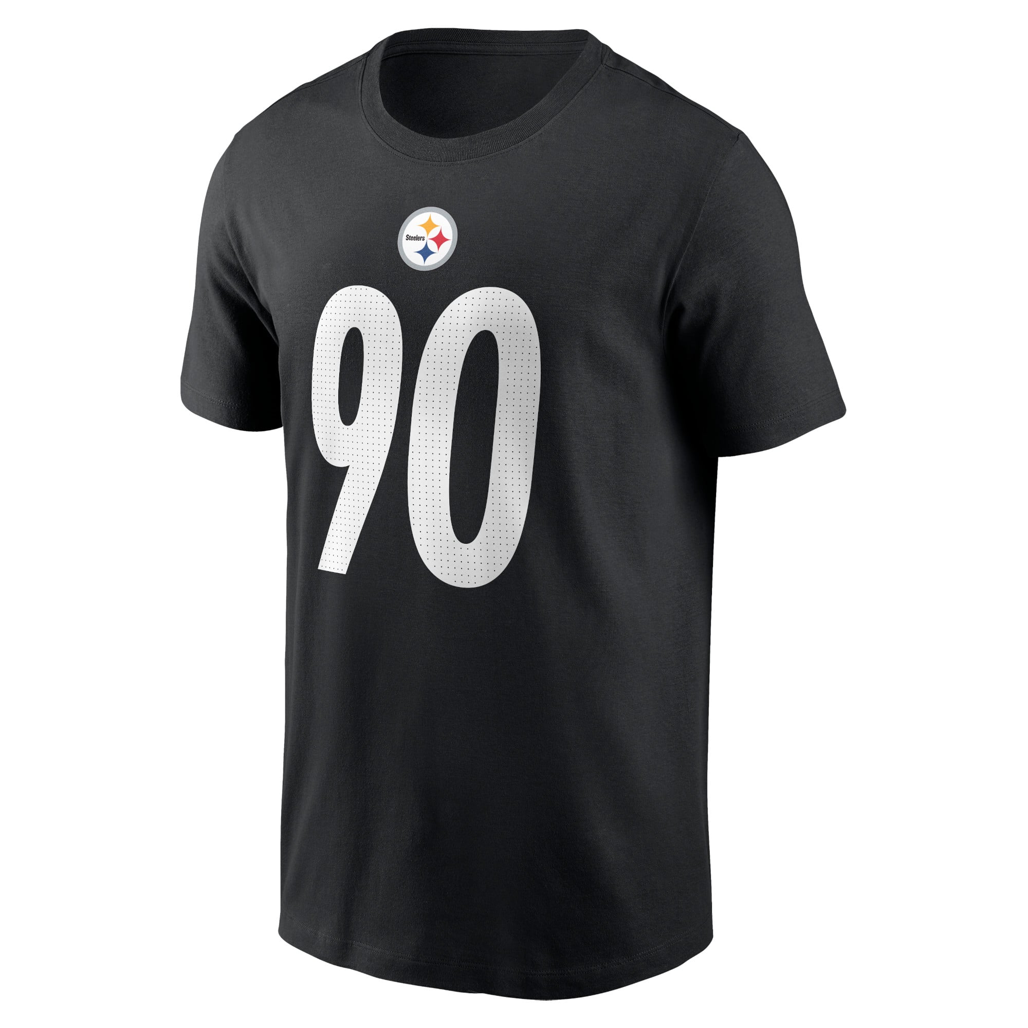 T-shirt Nike pour homme, blanc, avec nom et numéro des Steelers de Pittsburgh, T.J. Watt