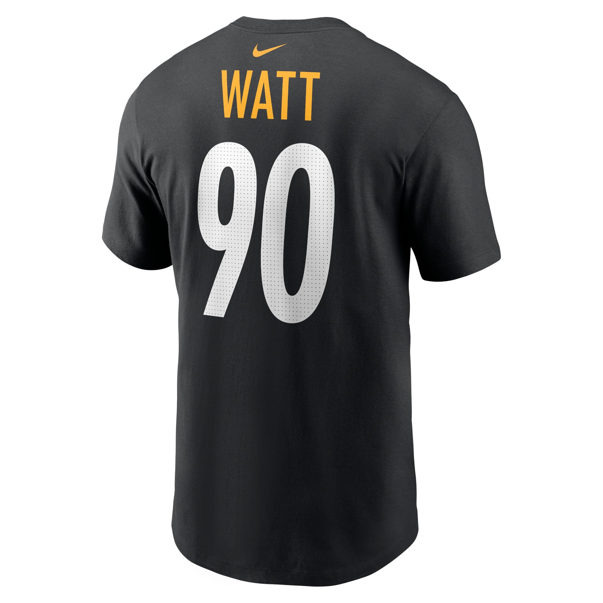 T-shirt Nike pour homme, blanc, avec nom et numéro des Steelers de Pittsburgh, T.J. Watt