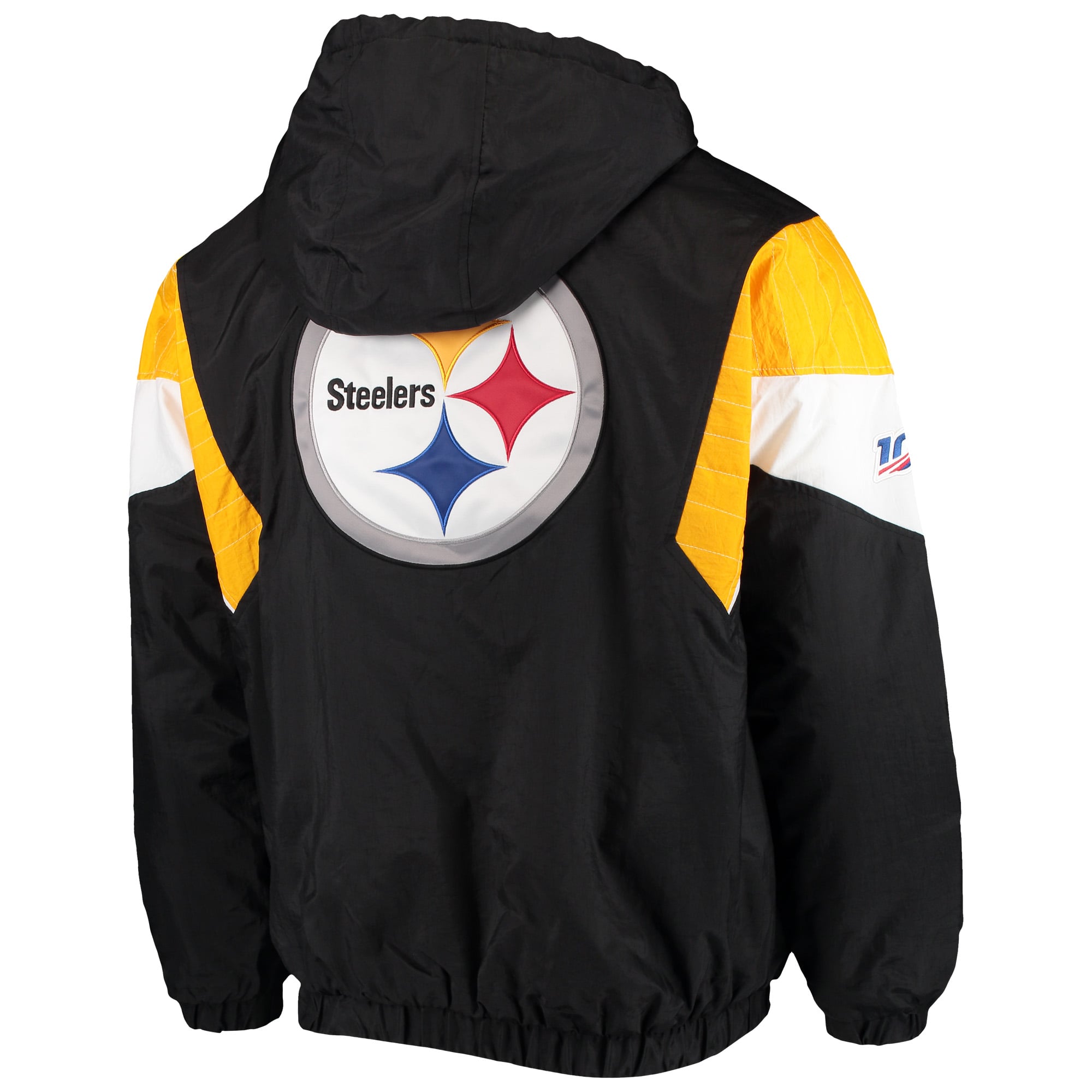 Pittsburgh Steelers Starter NFL 100 Quarter-Zip Breakaway Jacket