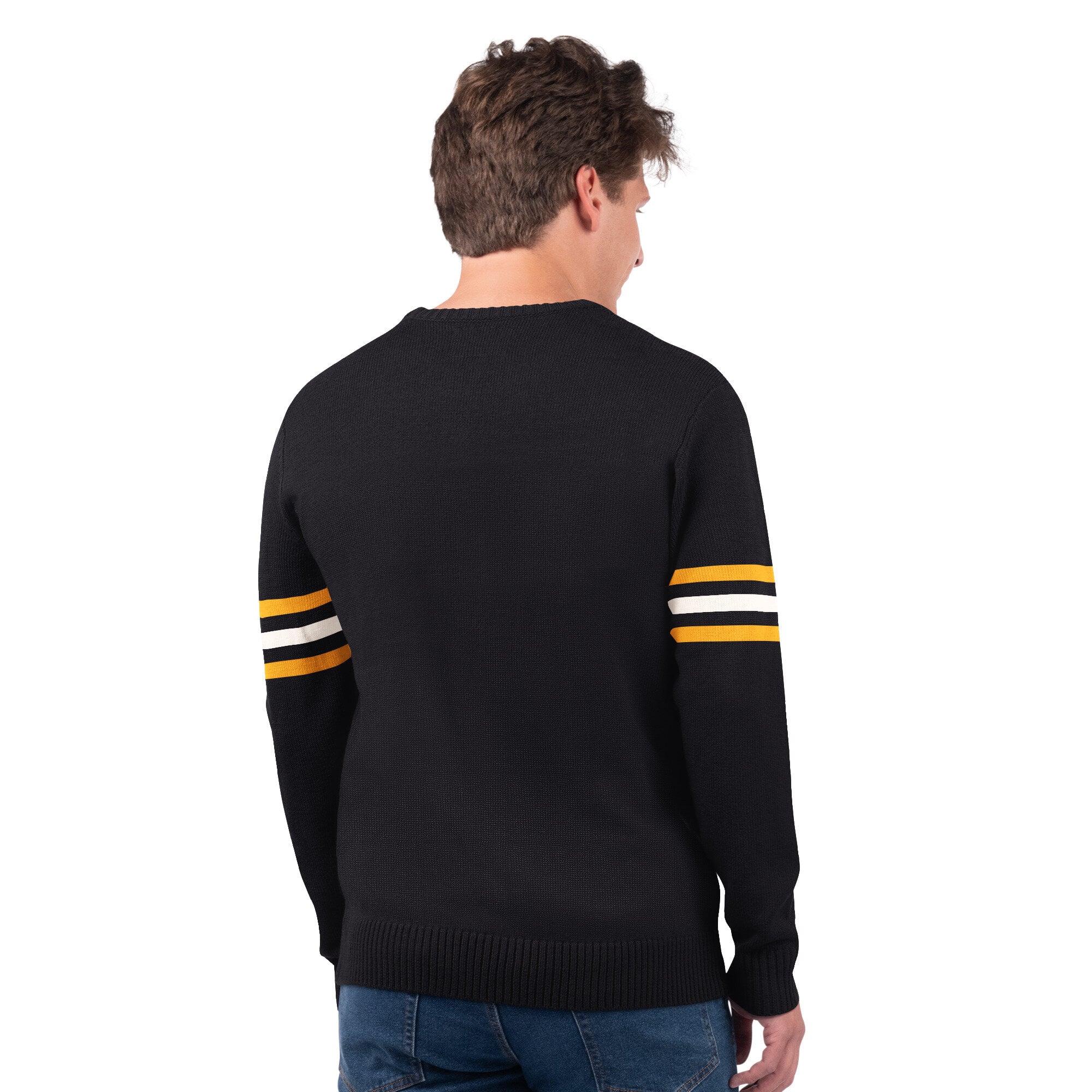 Pull de joueur des Steelers Pittsburgh Starter noir pour homme