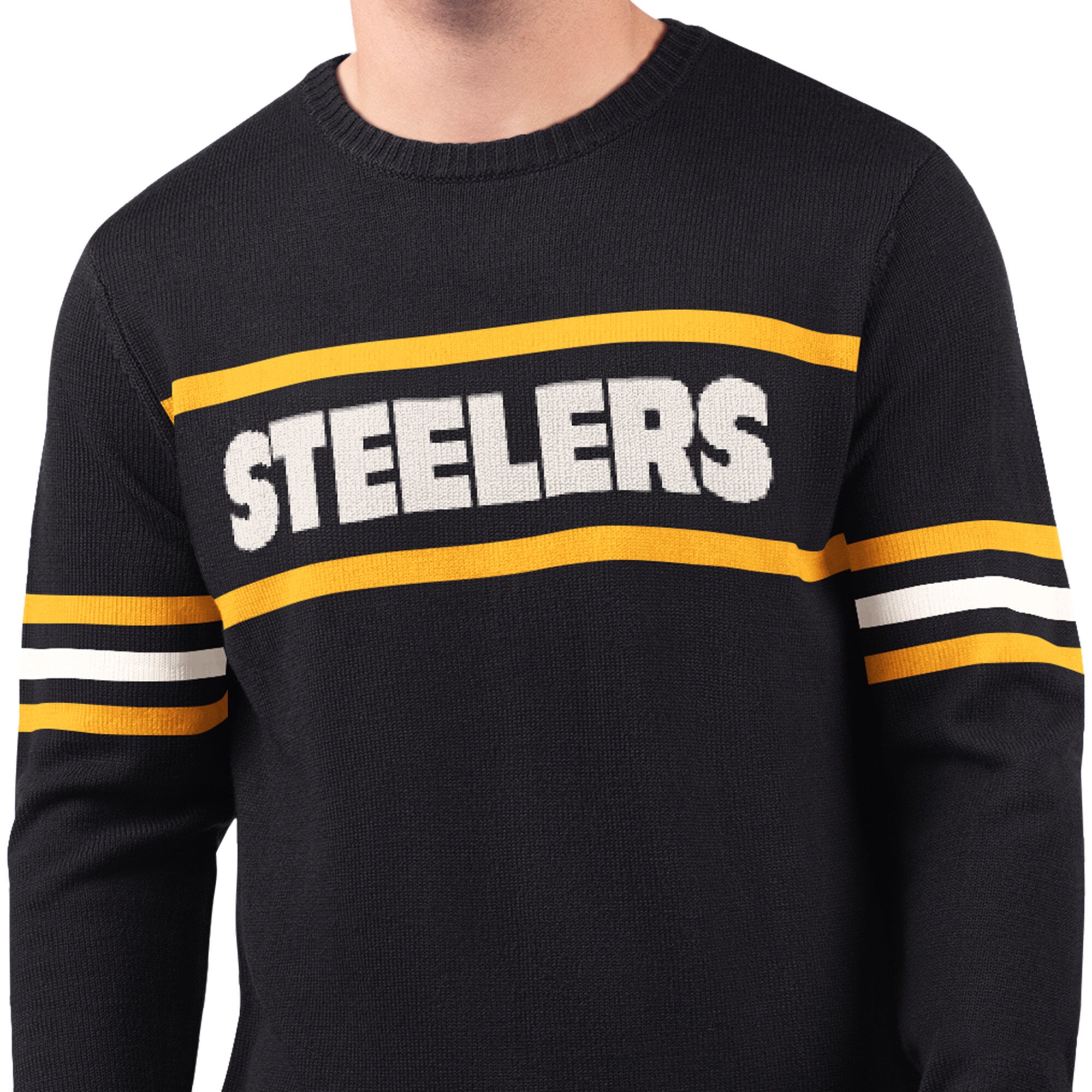 Pull de joueur des Steelers Pittsburgh Starter noir pour homme