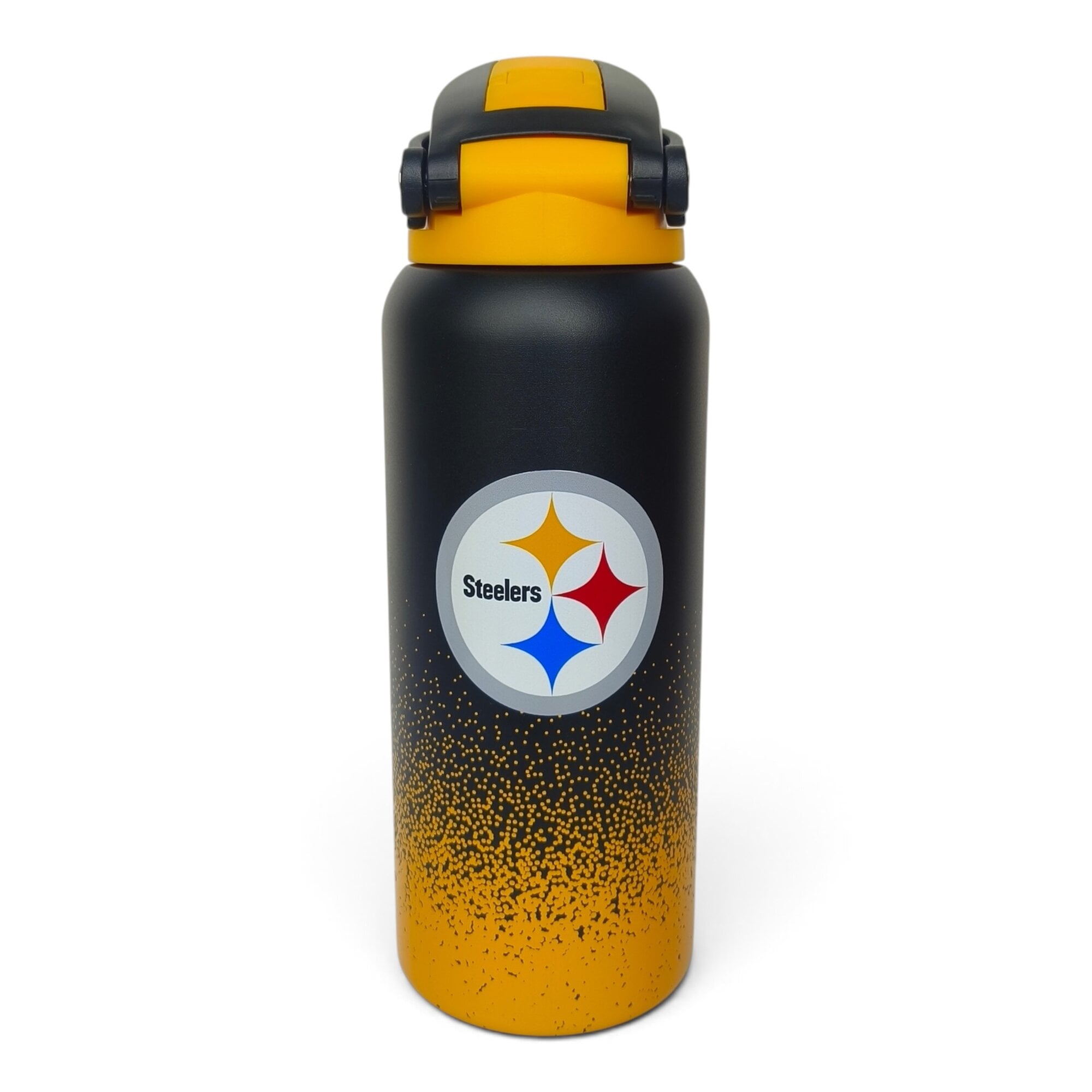 Gourde Pegasus Pittsburgh Steelers 946 ml (32 oz) en acier inoxydable dégradé ProFlow