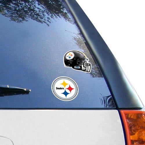 Pittsburgh Steelers 2-Pack 4'' x 4'' Die-Cut Decals