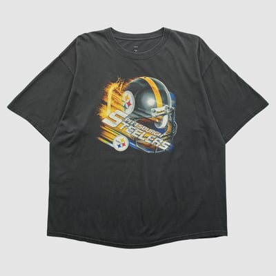 Pittsburgh Steelers 2010s T-shirt - Black - 3XL by Fanatics Real Vintage
