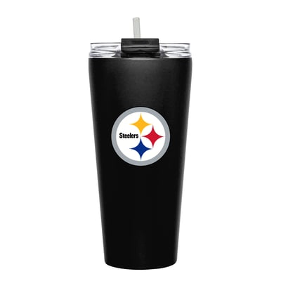 Pittsburgh Steelers 32oz. Double Play Big Slim Tumbler