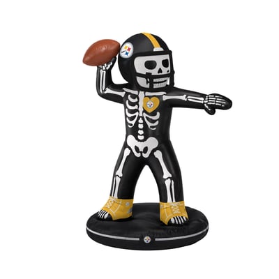 Pittsburgh Steelers 7' Inflatable Skeleton Quarterback