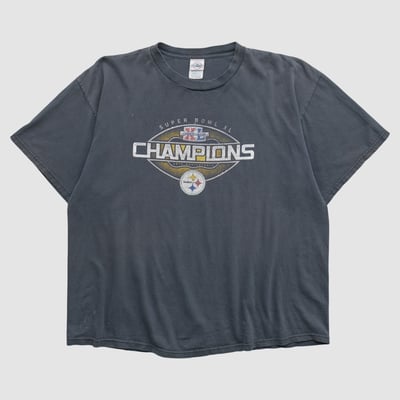 Pittsburgh Steelers Delta 2006 T-shirt - Black - XL by Fanatics Real Vintage