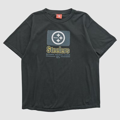 Pittsburgh Steelers NFL 2000s T-shirt - Black - L by Fanatics Real Vintage