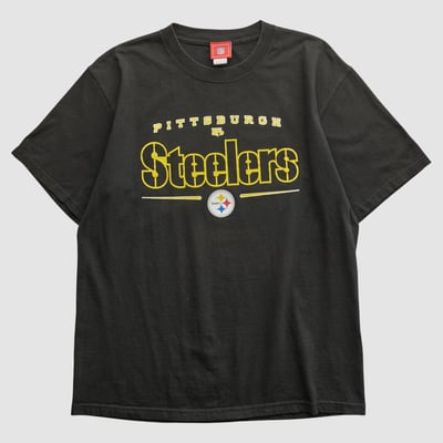 Pittsburgh Steelers NFL 2000s T-shirt - Black - L by Fanatics Real Vintage