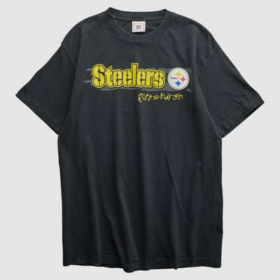 Pittsburgh Steelers NFL 2000s T-shirt - Black - M by Fanatics Real Vintage