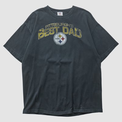 Pittsburgh Steelers NFL 2010s T-shirt - Black - L by Fanatics Real Vintage