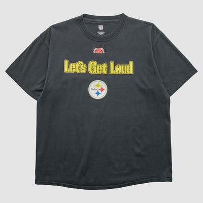 Pittsburgh Steelers NFL 2010s T-shirt - Black - L by Fanatics Real Vintage