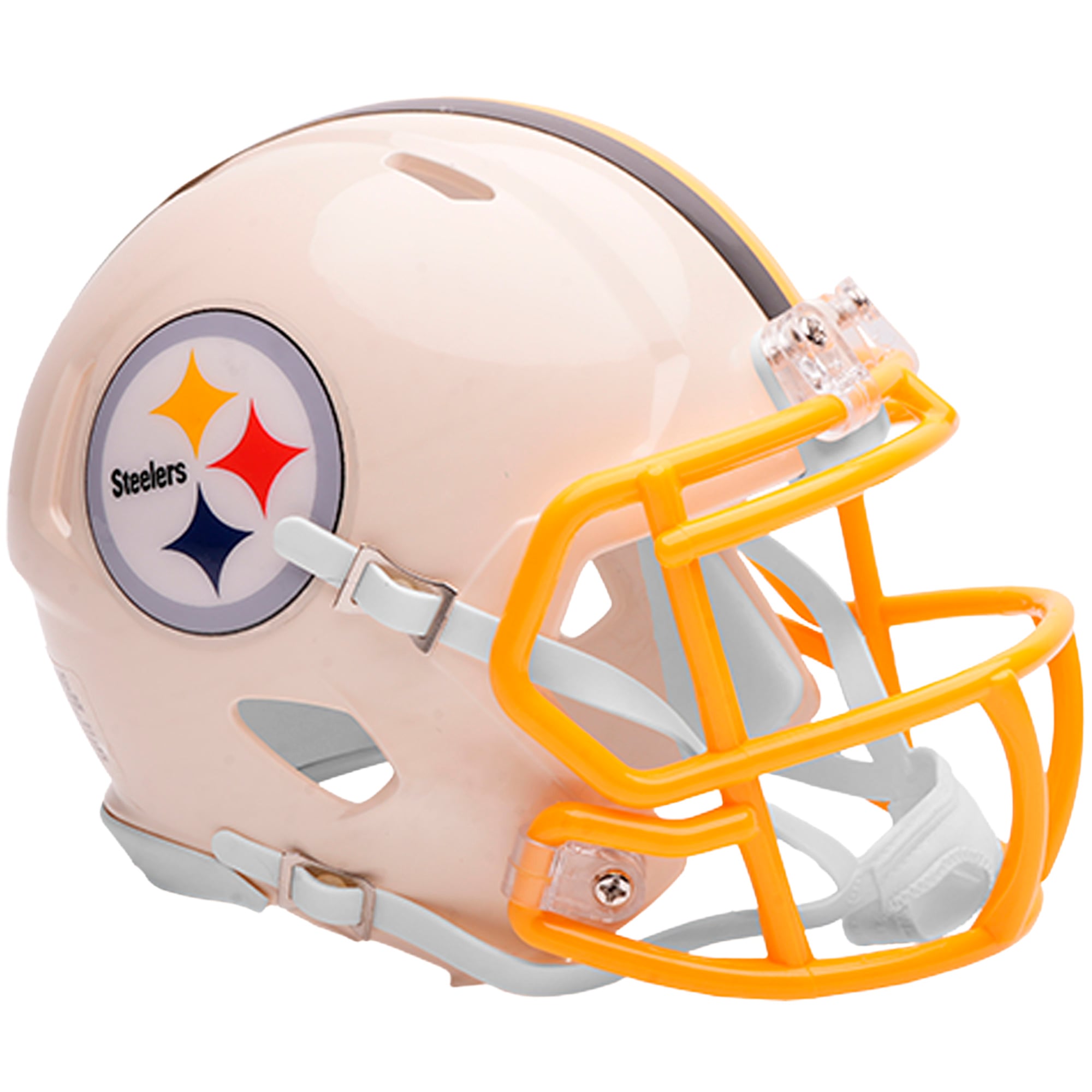 Mini Casque Retro Speed Pittsburgh Steelers Riddell