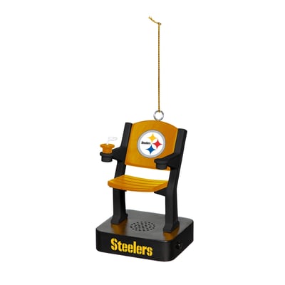 Pittsburgh Steelers Stadium Seat Ornament with Sound