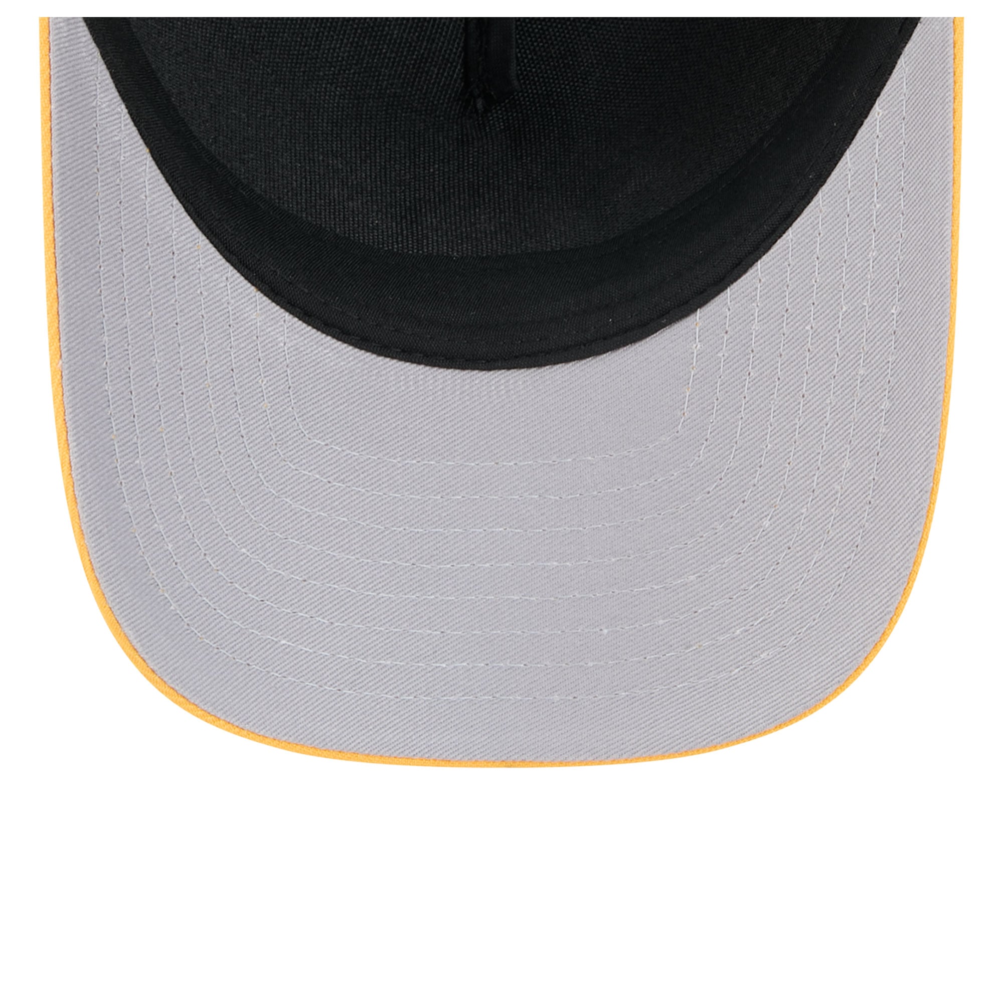 Casquette ajustable New Era noire Pittsburgh Steelers Arch 9FORTY A-Frame M-Crown pour enfants d'âge préscolaire