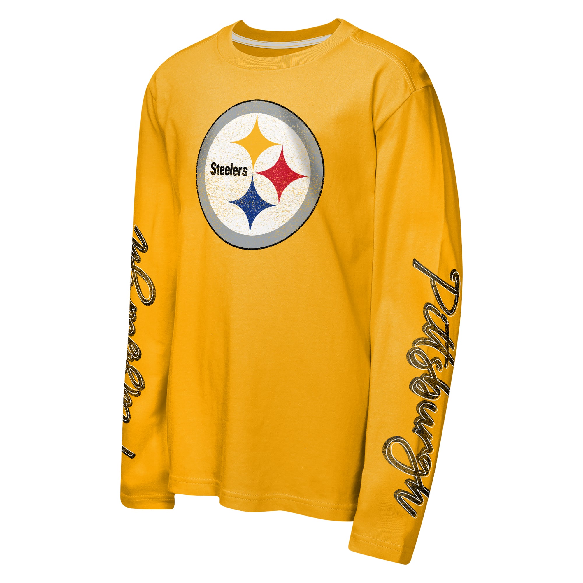 Preschool Outerstuff Black/Gold Pittsburgh Steelers Motion Combo Set