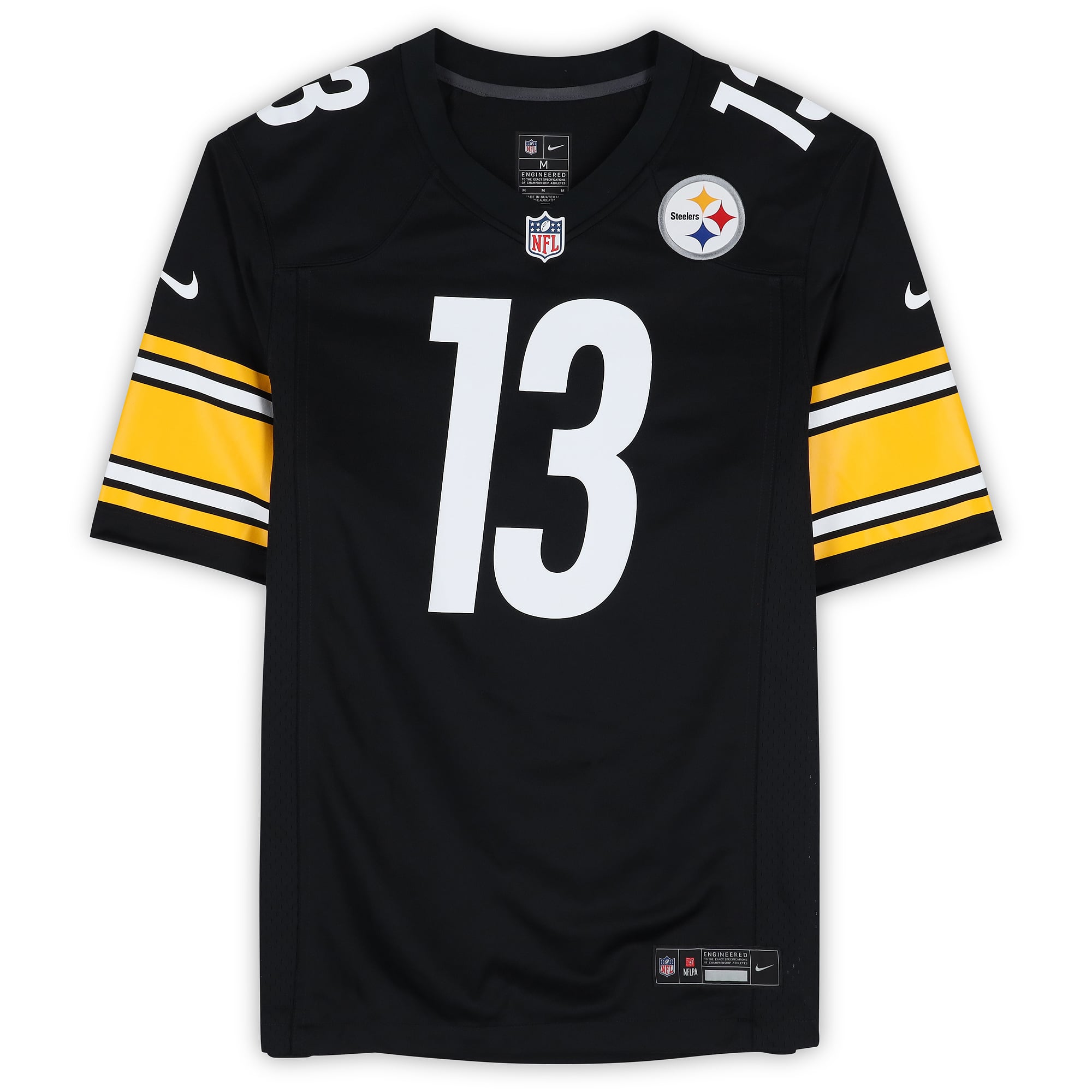 Maillot de match noir Nike autographié de Rico Dowdle, des Steelers de Pittsburgh
