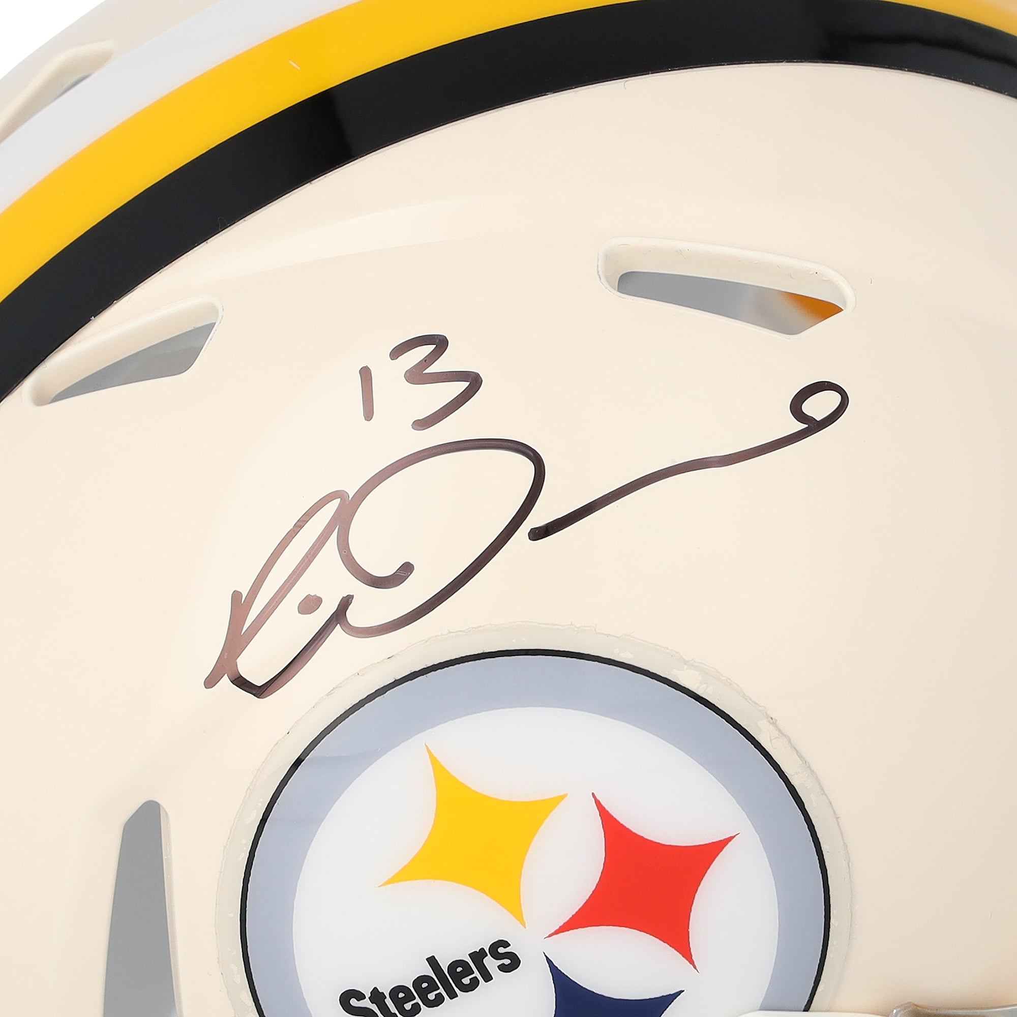 Rico Dowdle Pittsburgh Steelers Autographed Riddell Retro Speed Mini Helmet
