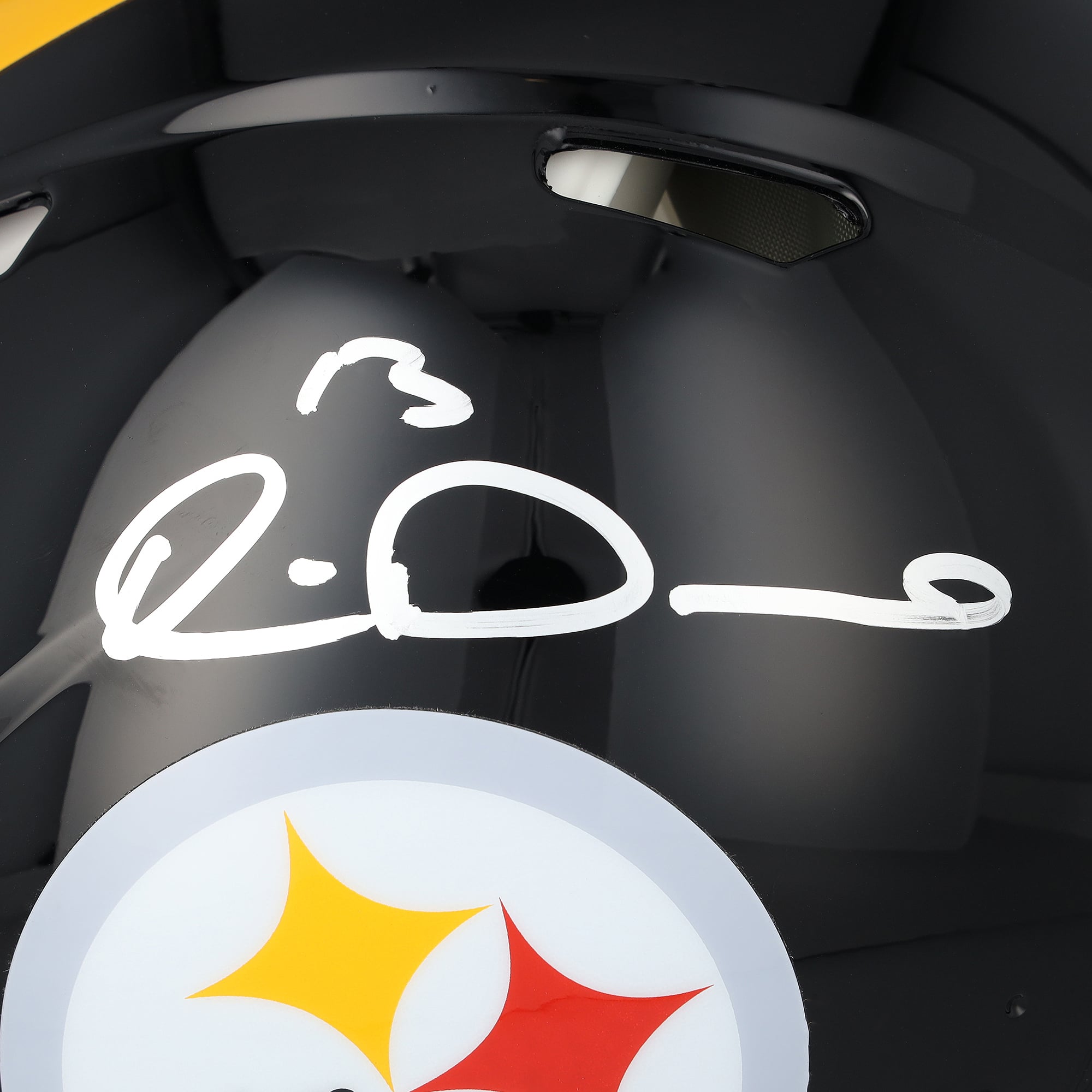 Casque authentique Riddell Speed autographié par Rico Dowdle des Steelers de Pittsburgh